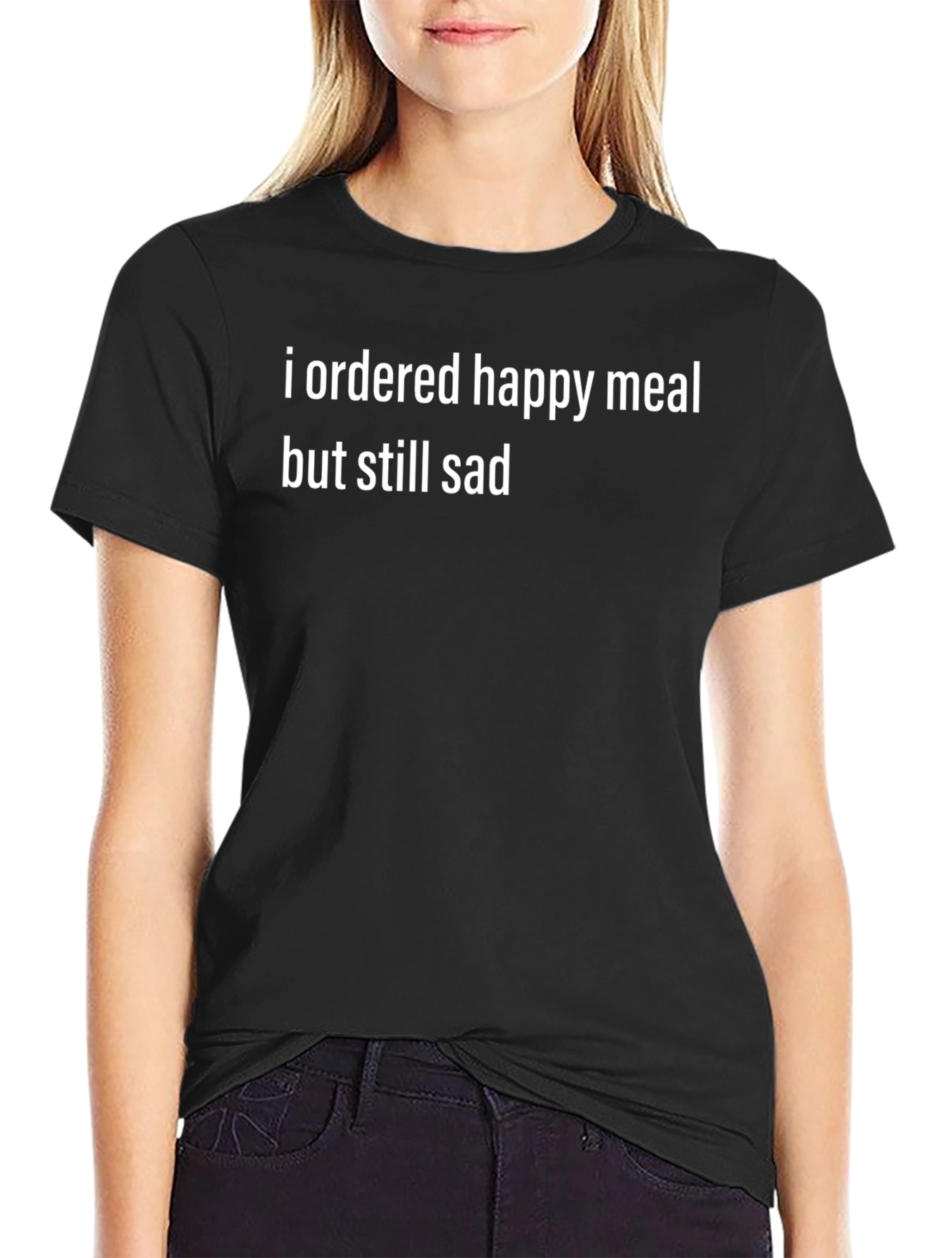 Sad Meal T-Shirt - Funny Graphic Tee