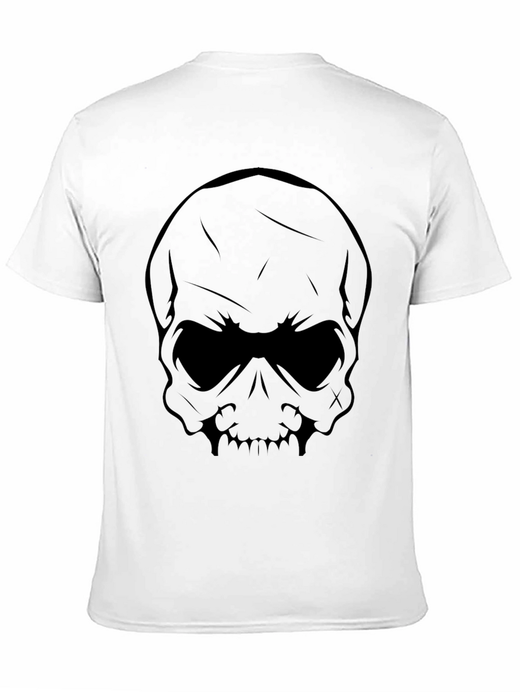 Skull Graphic T-Shirt - Black