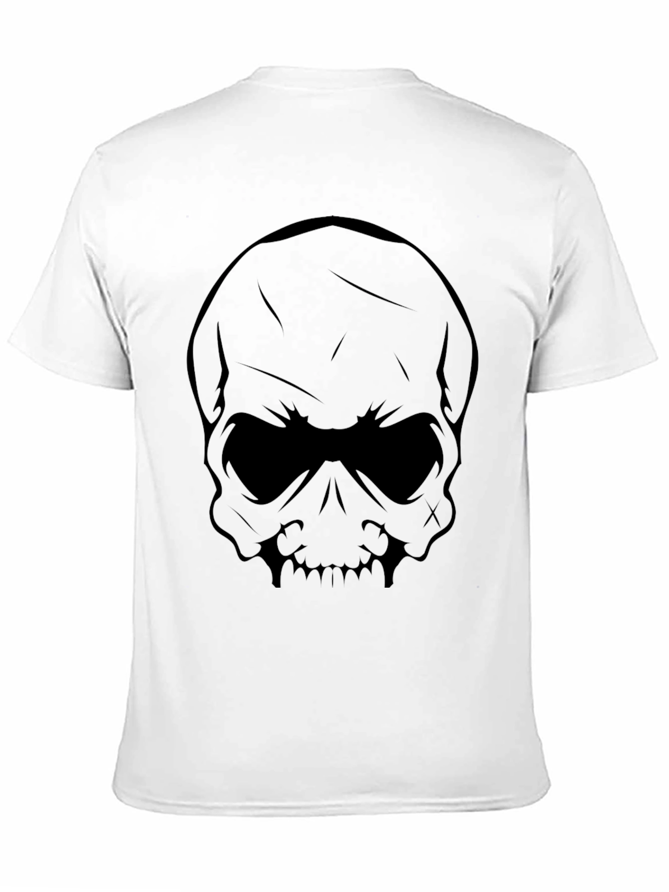 Skull Graphic T-Shirt - Black