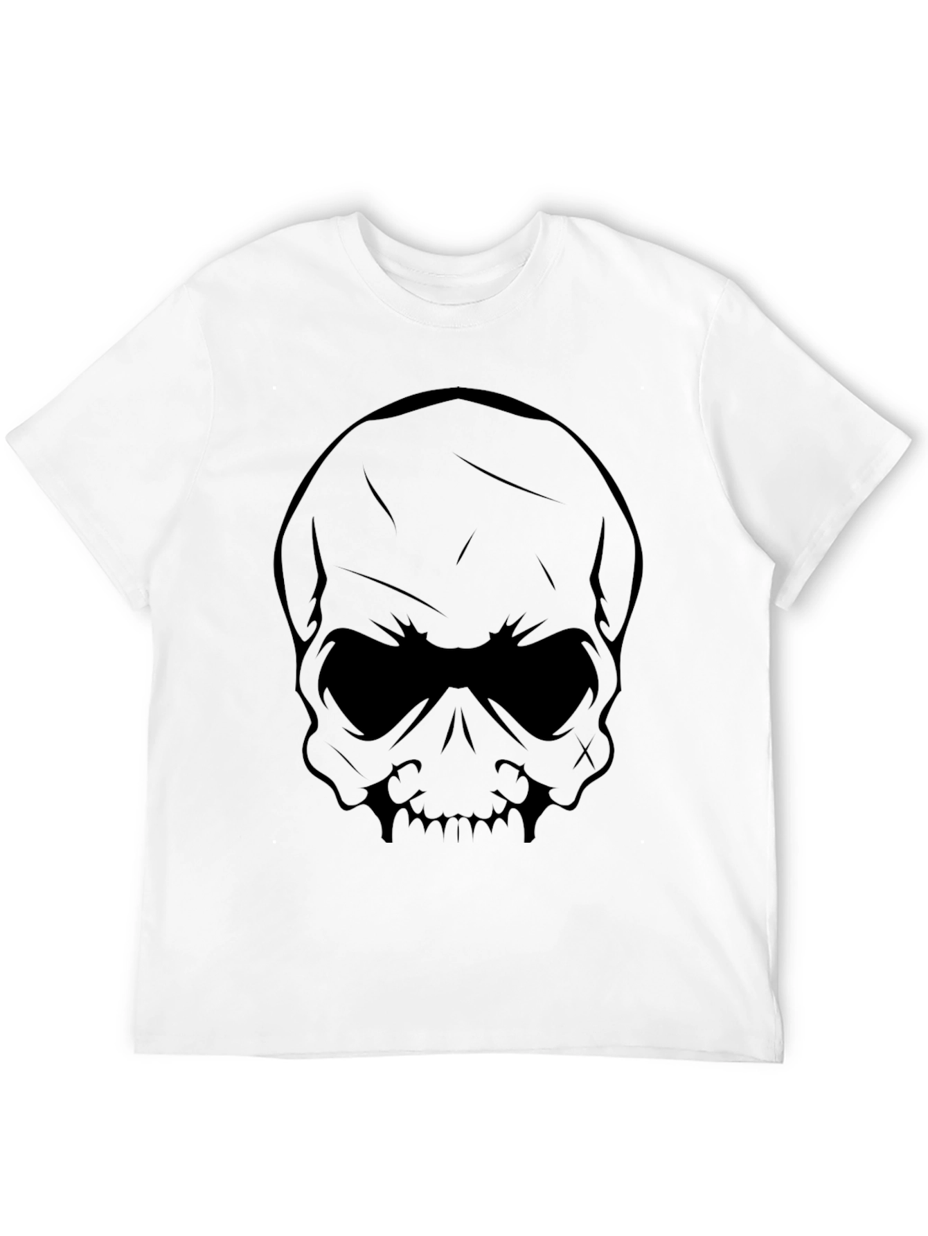 Skull Graphic T-Shirt - Black