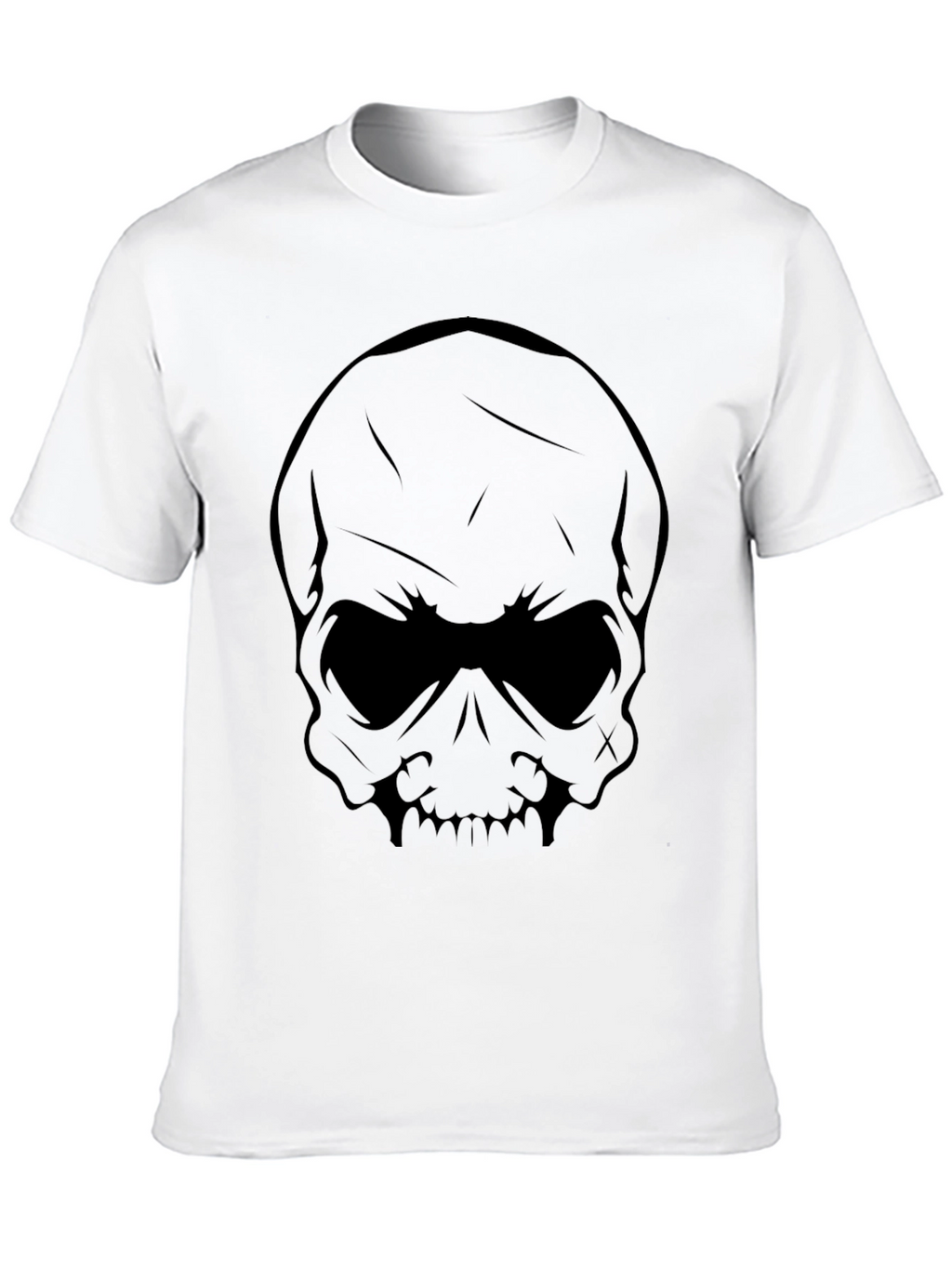 Skull Graphic T-Shirt - Black