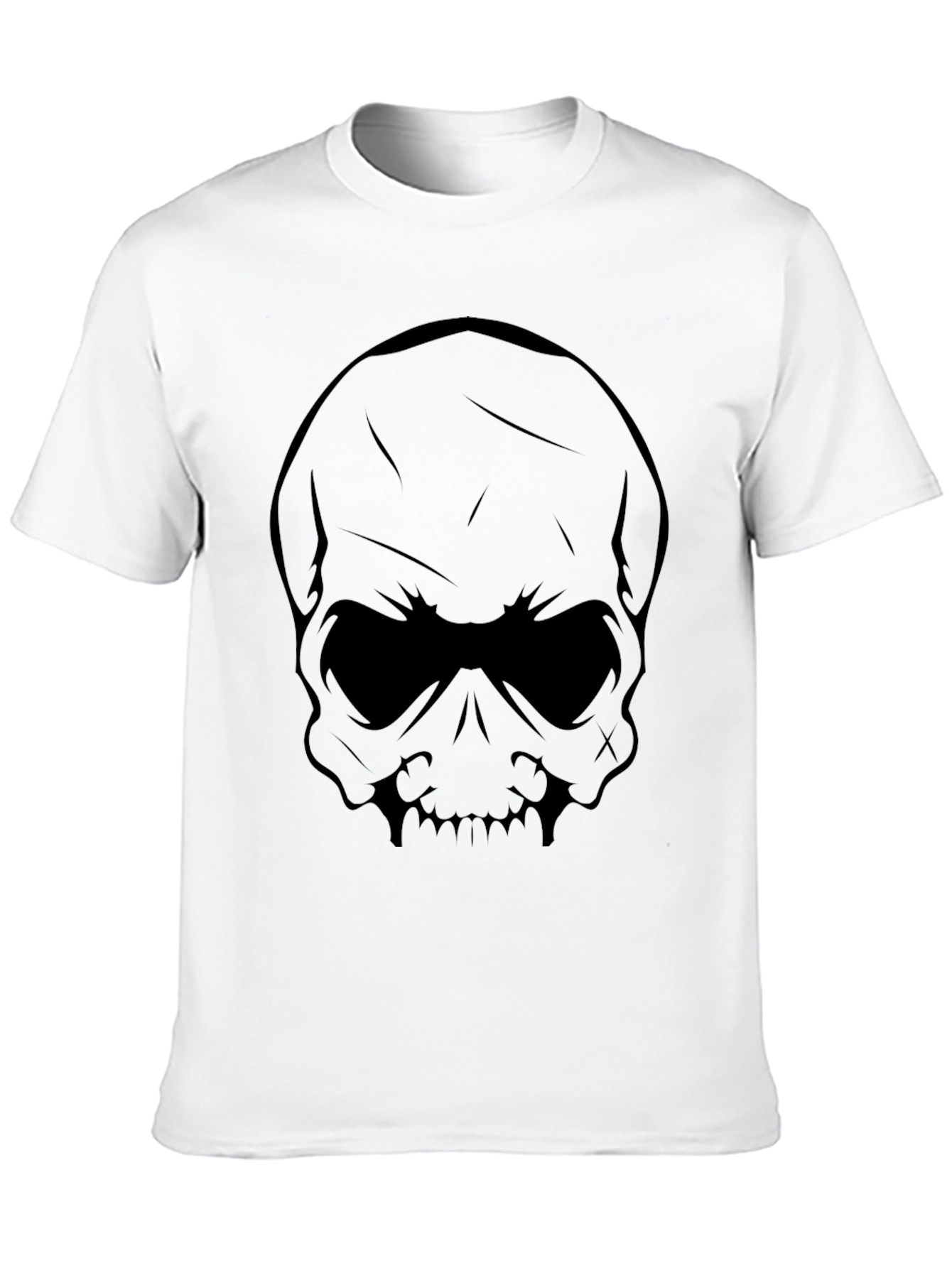 Skull Graphic T-Shirt - Black