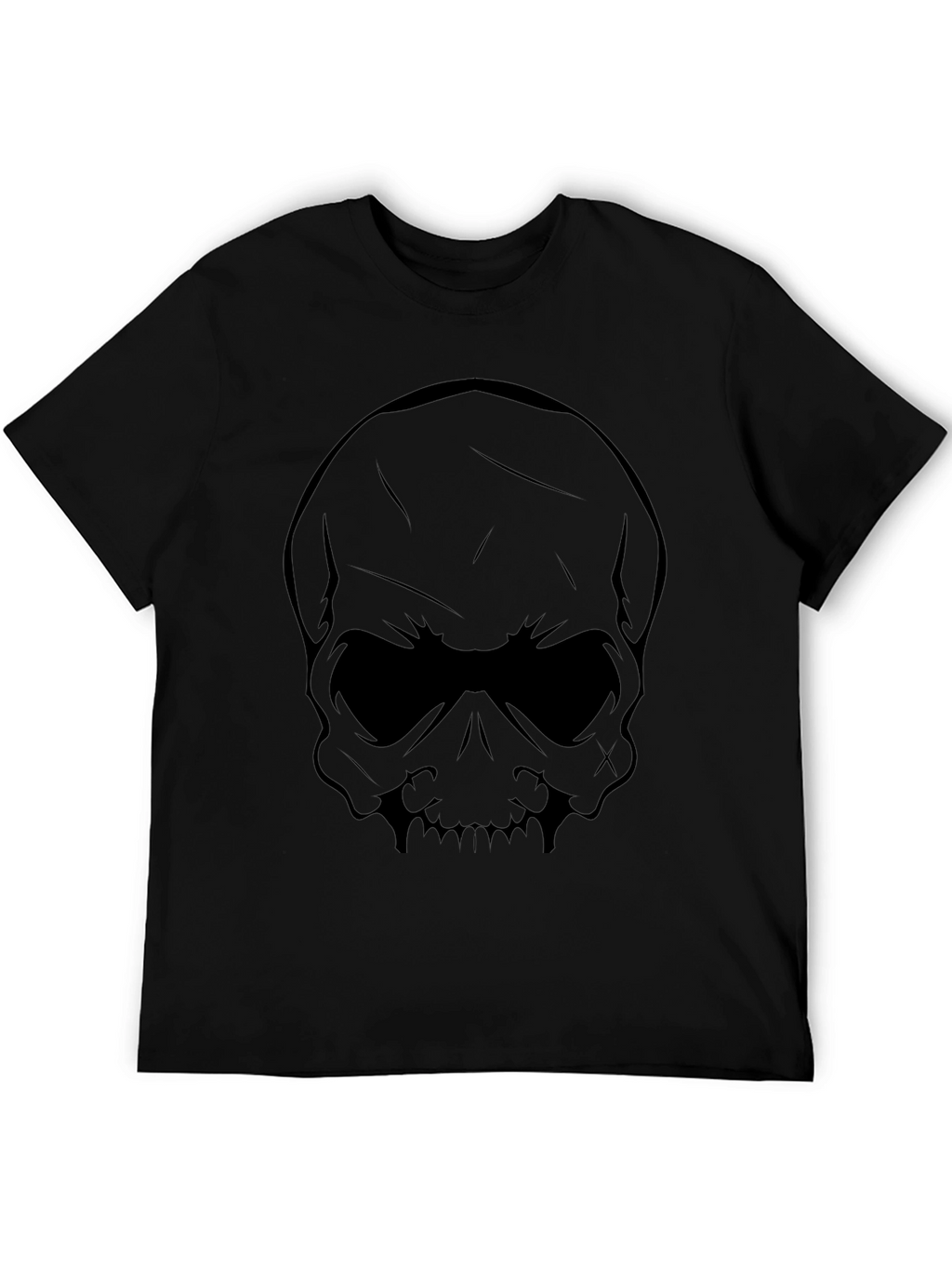 Skull Graphic T-Shirt - Black