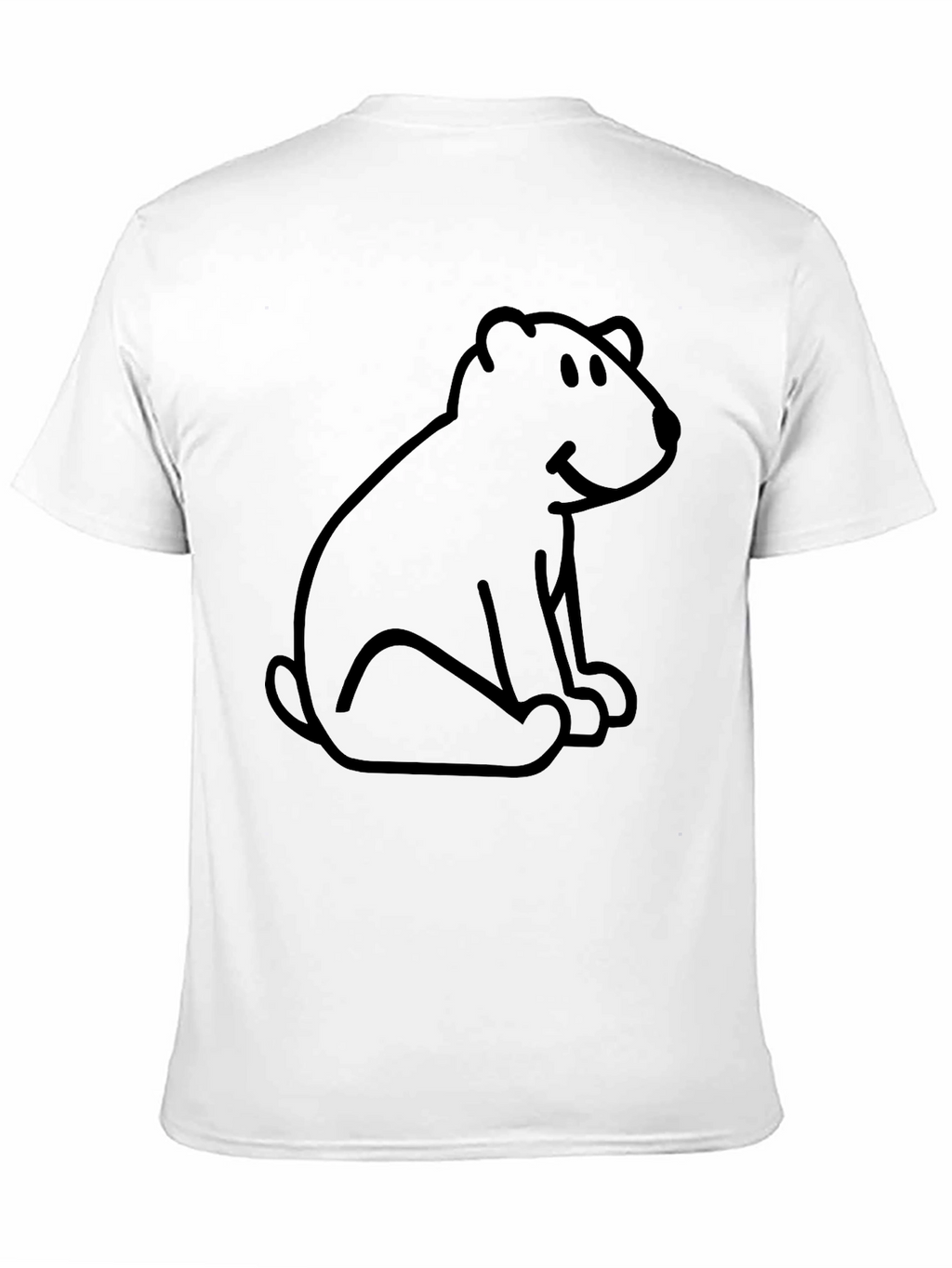 Black Bear Graphic T-Shirt - Casual Comfort