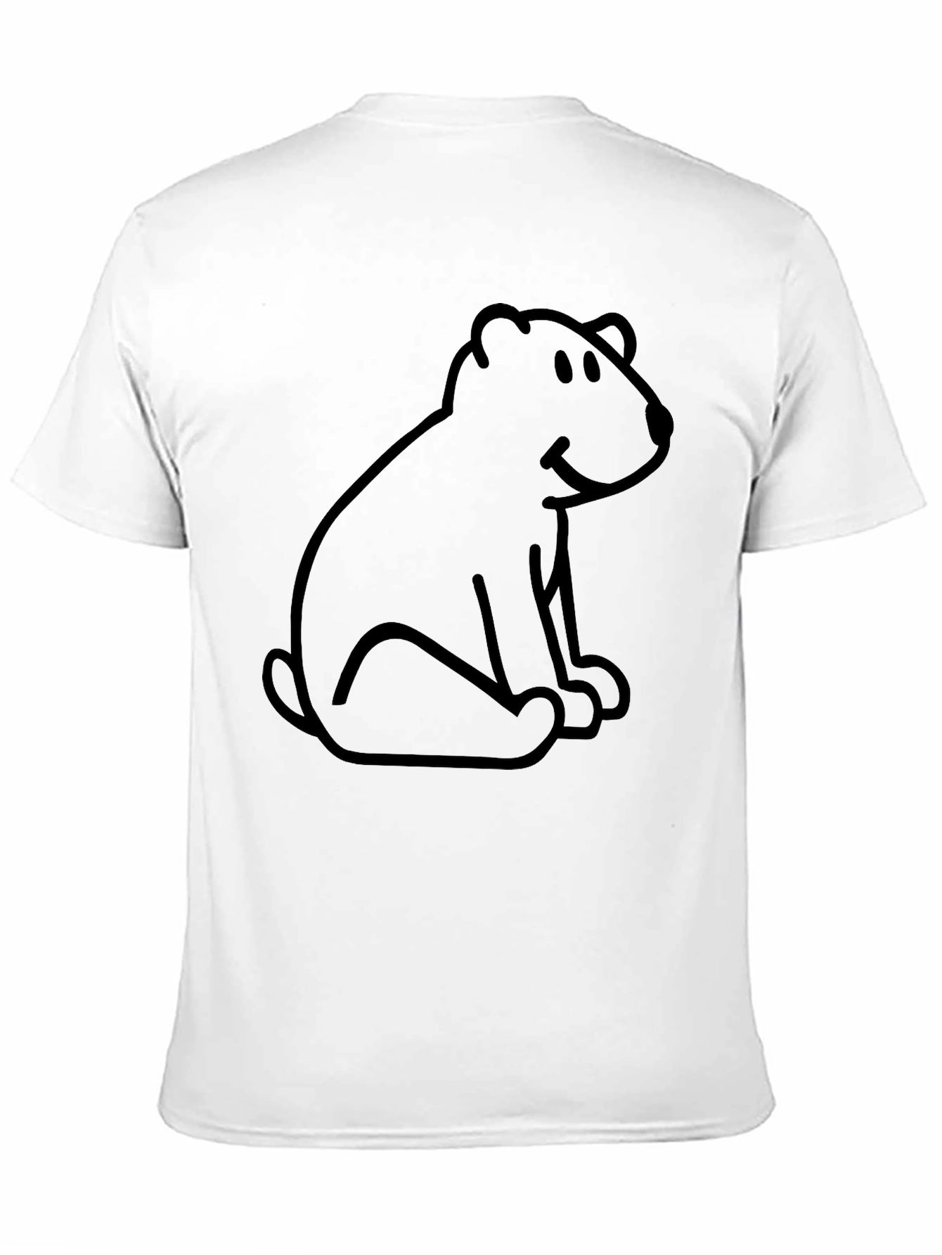 Black Bear Graphic T-Shirt - Casual Comfort
