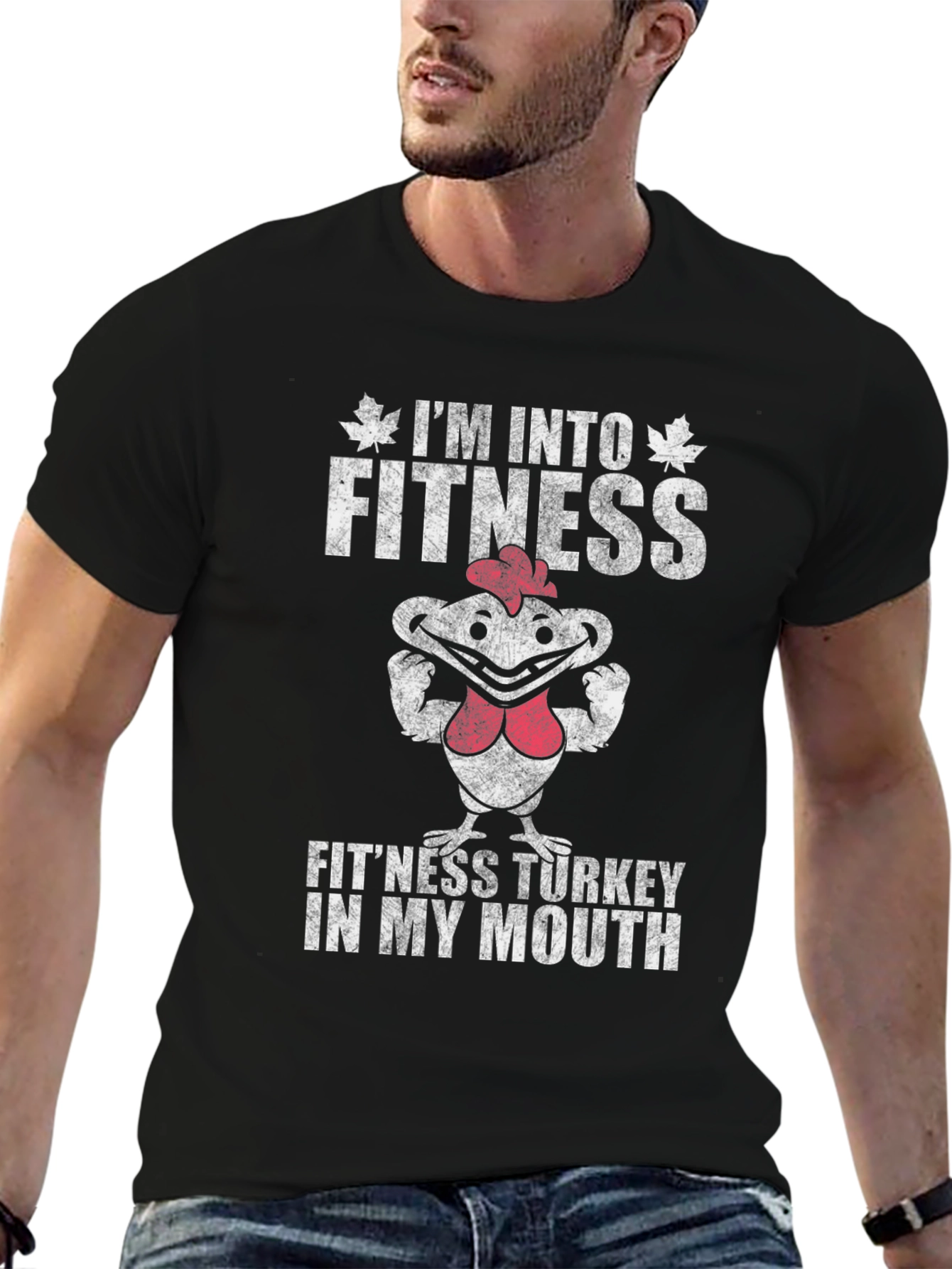 Im Into Fitness Fitness Turkey T-Shirt