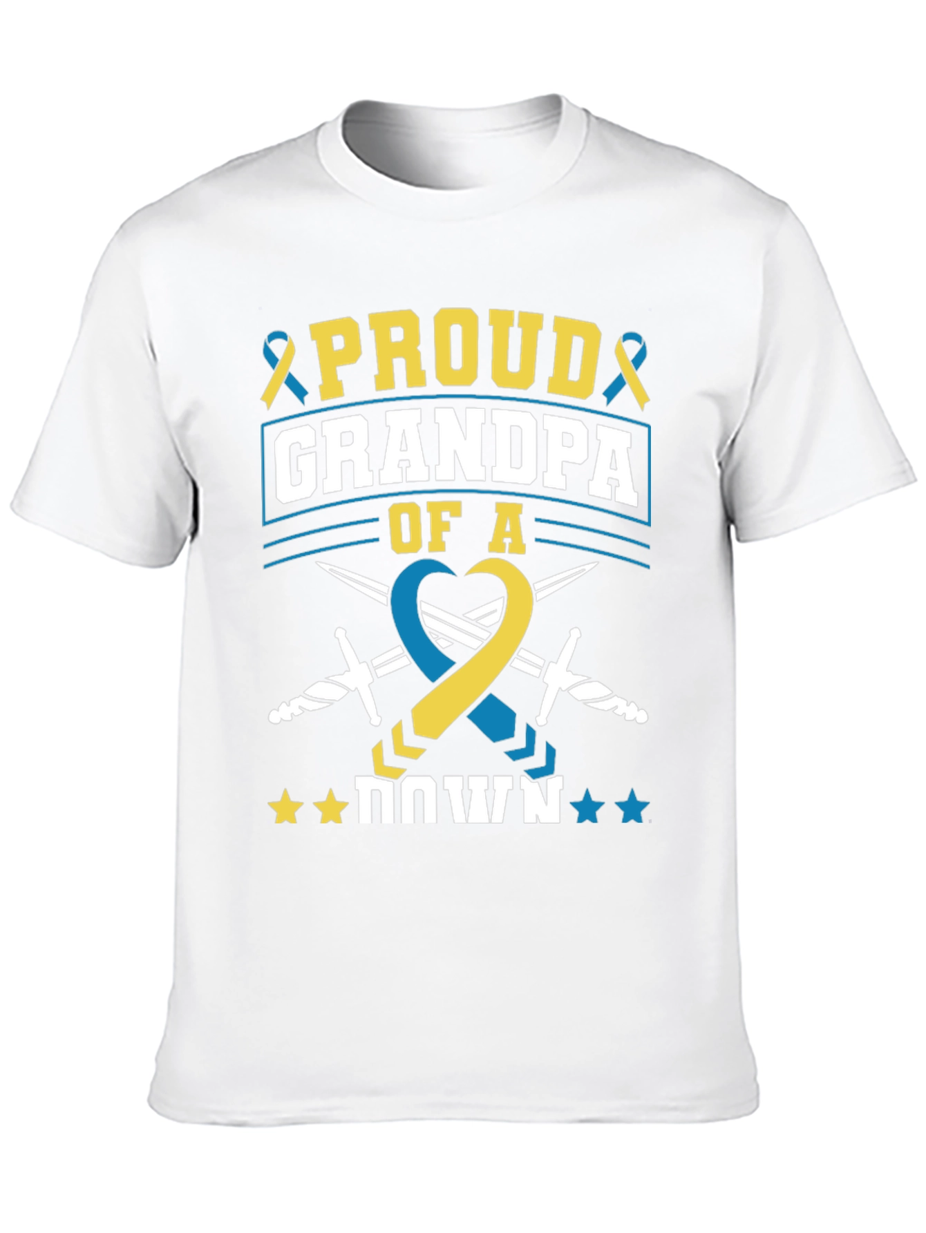 Proud Grandpa Down Syndrome Awareness T-Shirt