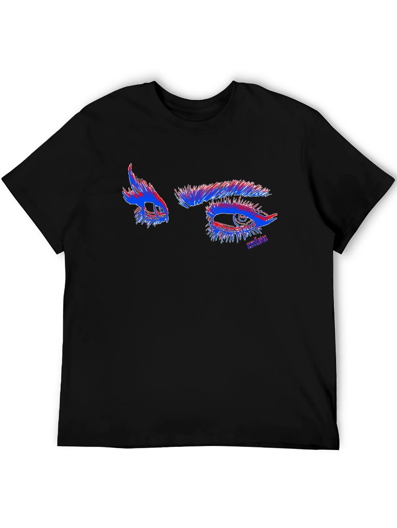 Artsy Eye Graphic Black T-Shirt