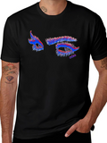 Artsy Eye Graphic Black T-Shirt