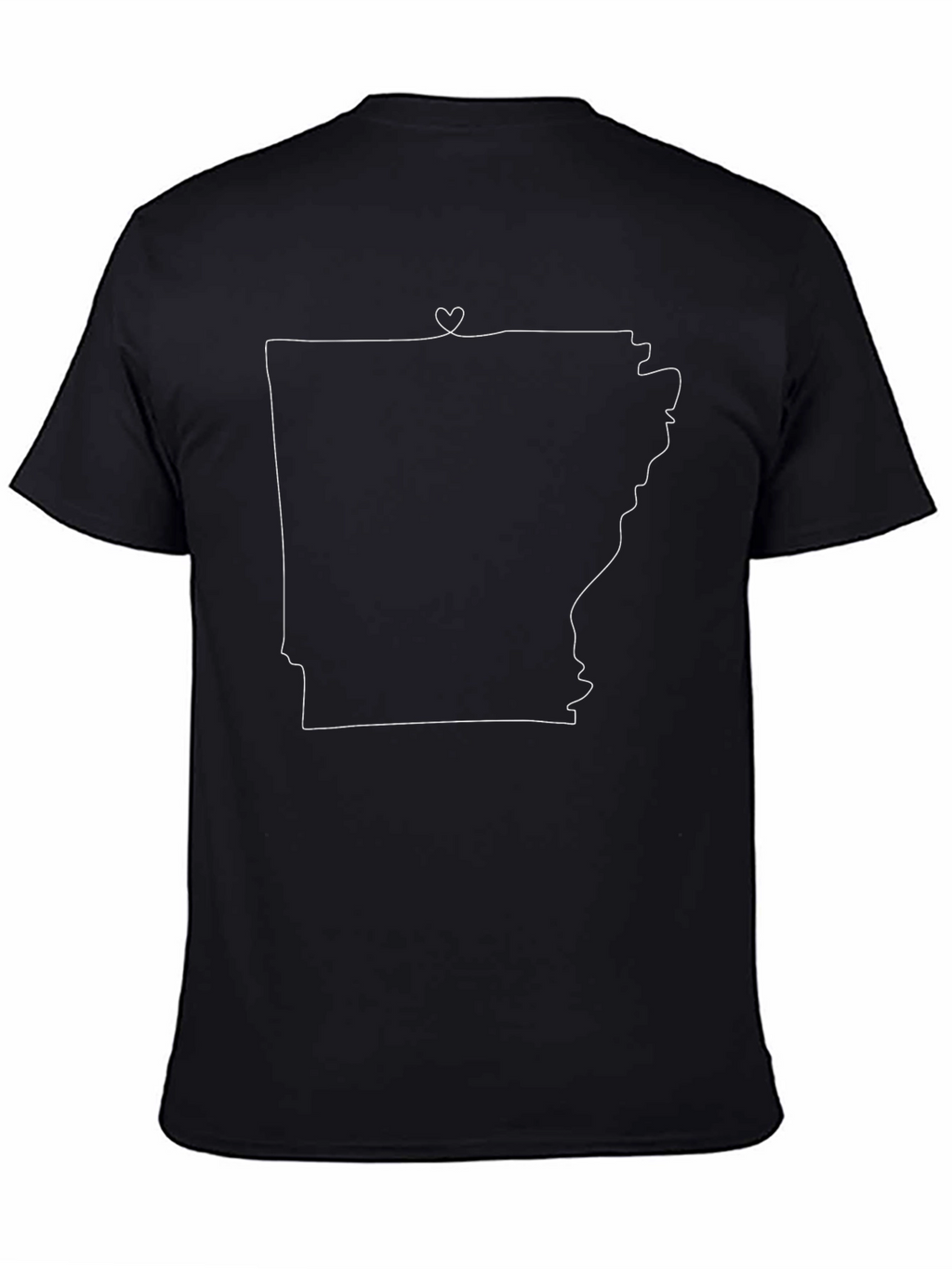 Arkansas State Love Outline T-Shirt