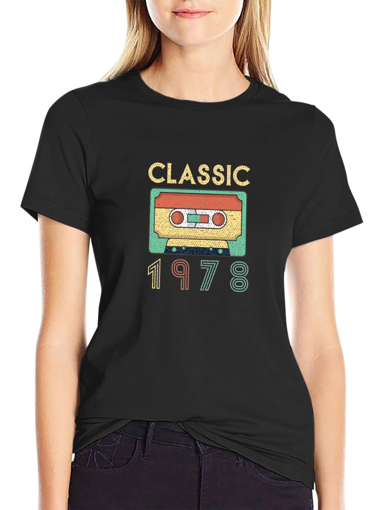 Classic 1978 Cassette Tape T-Shirt - Retro Vintage Style