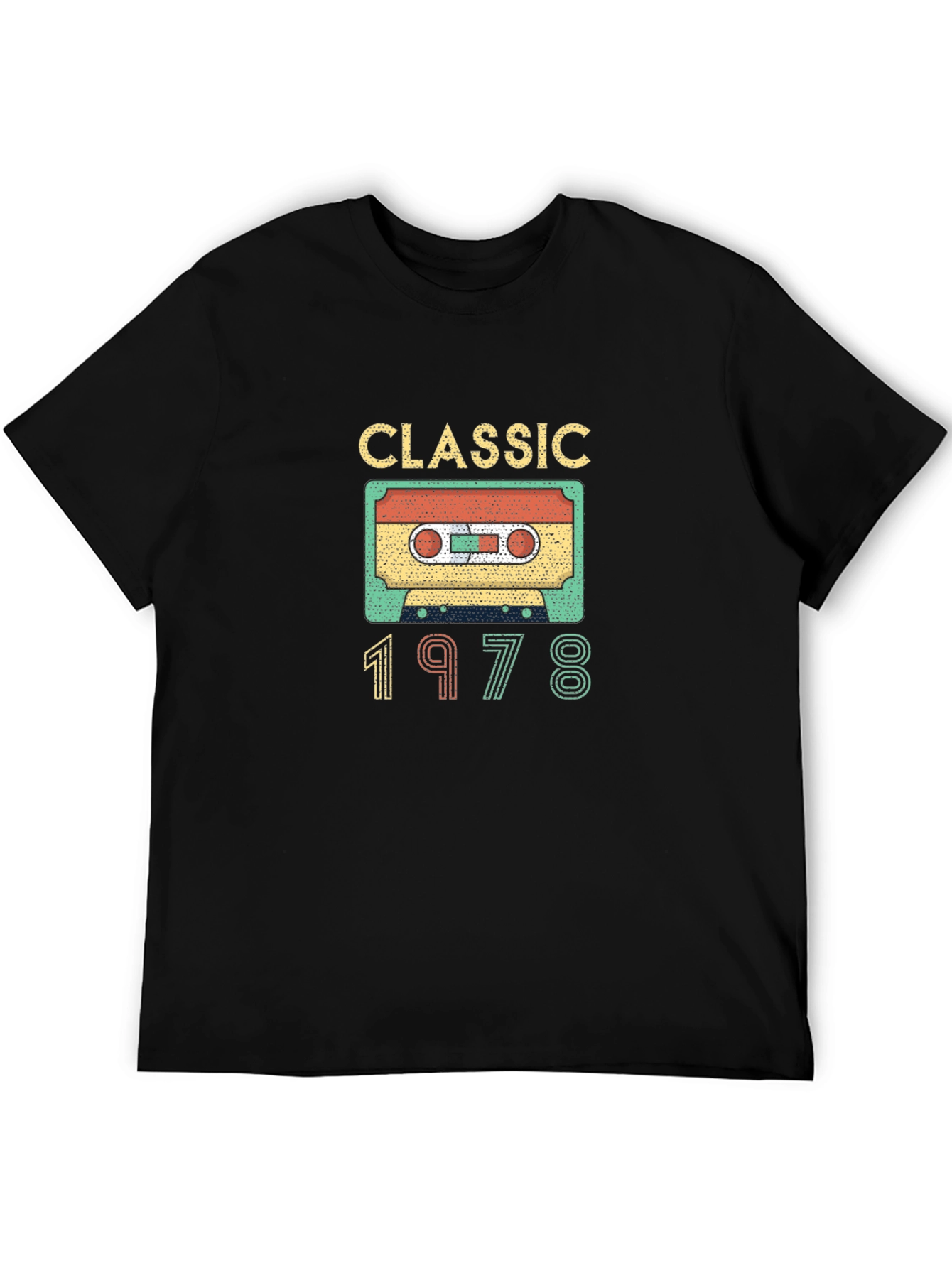 Classic 1978 Cassette Tape T-Shirt - Retro Vintage Style