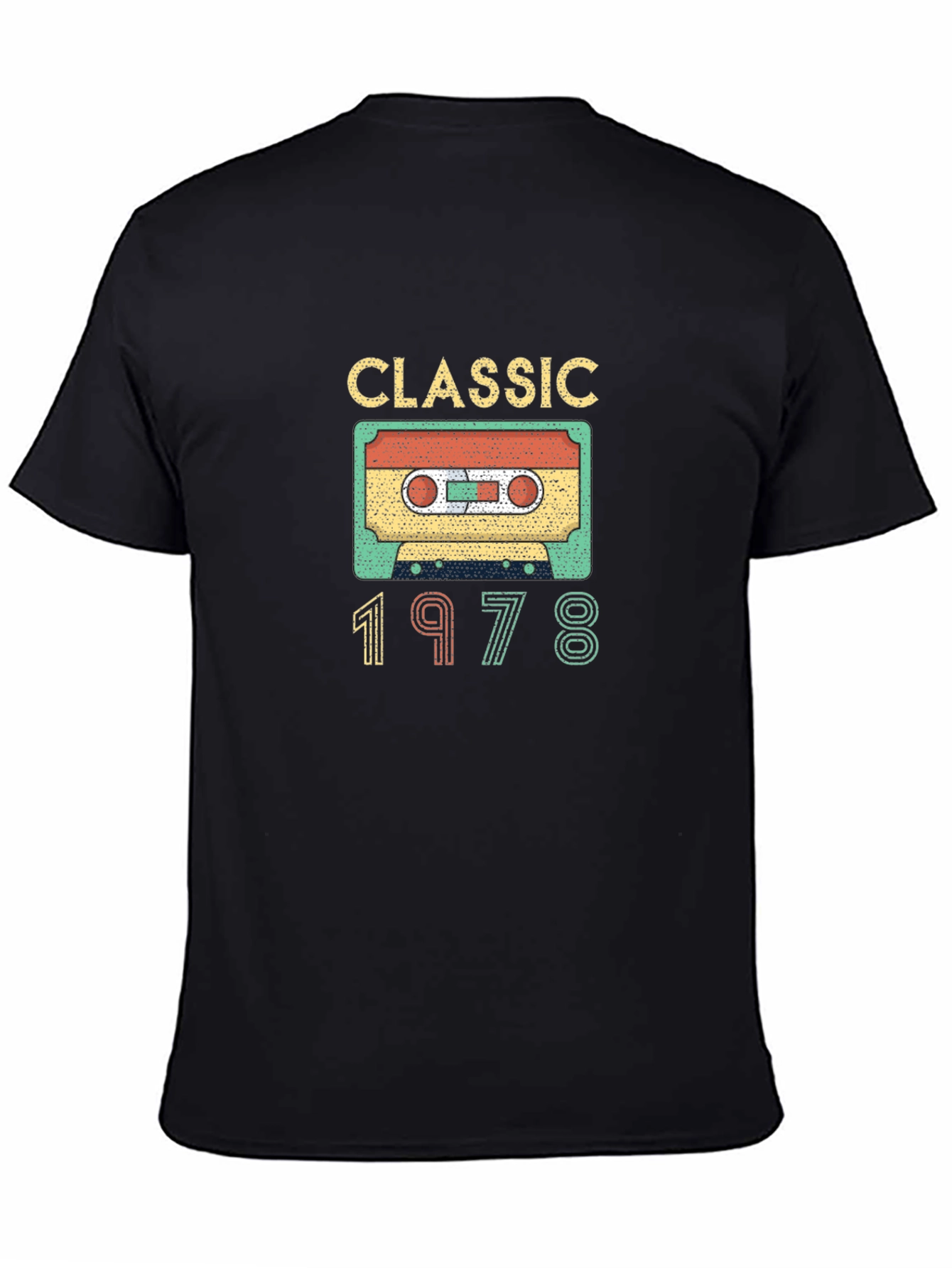 Classic 1978 Cassette Tape T-Shirt - Retro Vintage Style