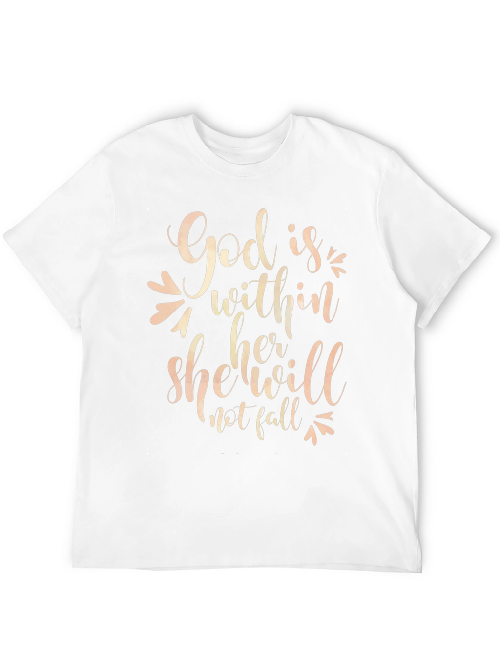God Is Within Her Tee - Faith Based T-Shirt