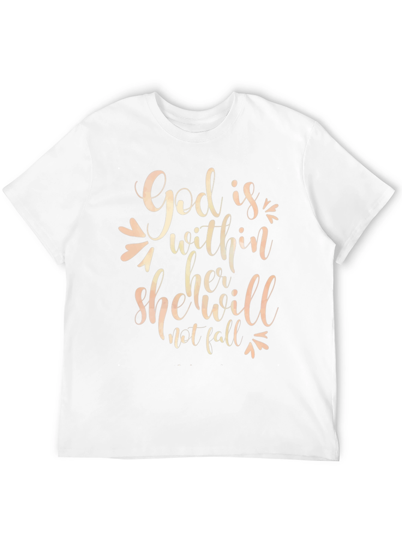 God Is Within Her Tee - Faith Based T-Shirt