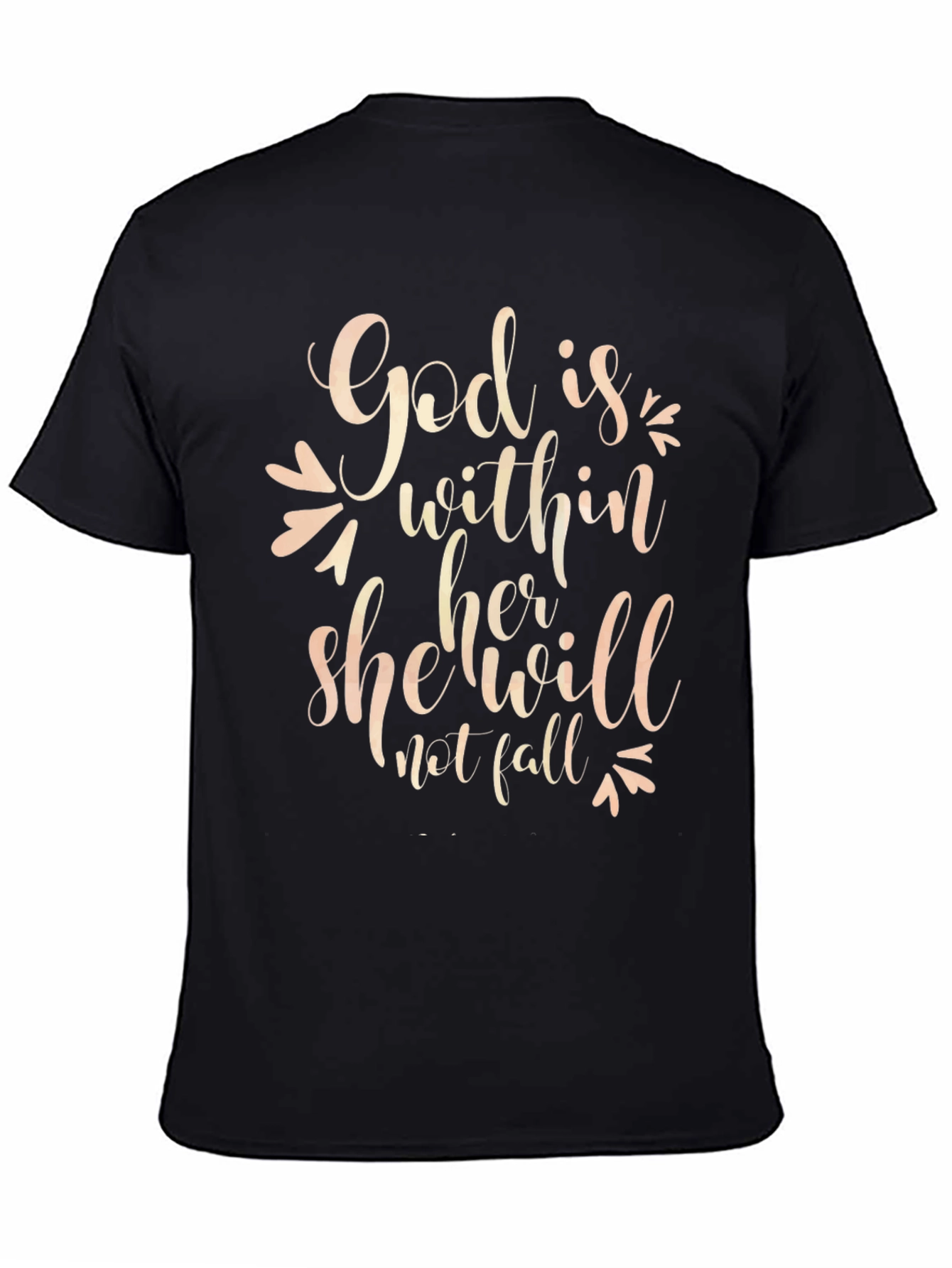 God Is Within Her Tee - Faith Based T-Shirt