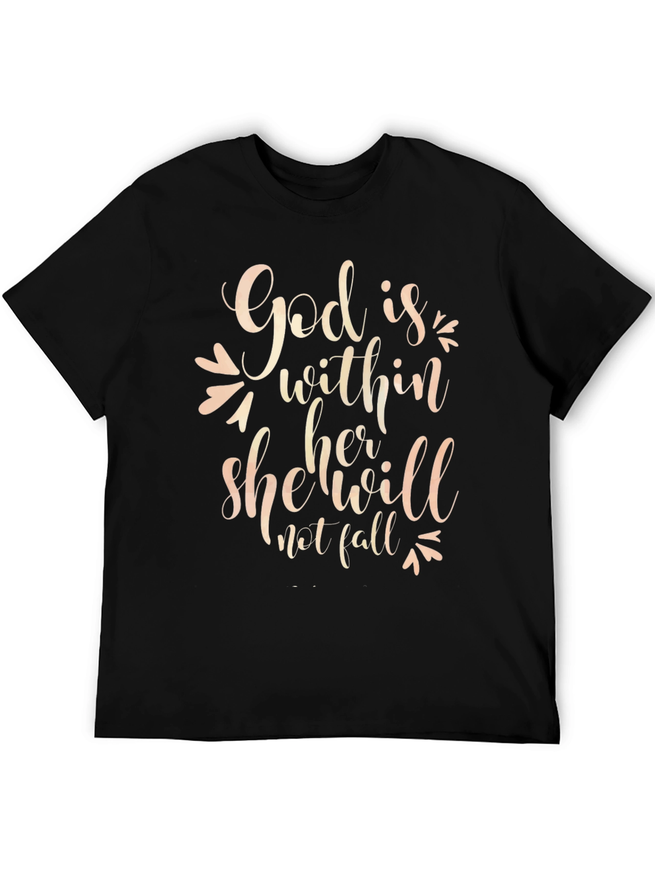 God Is Within Her Tee - Faith Based T-Shirt