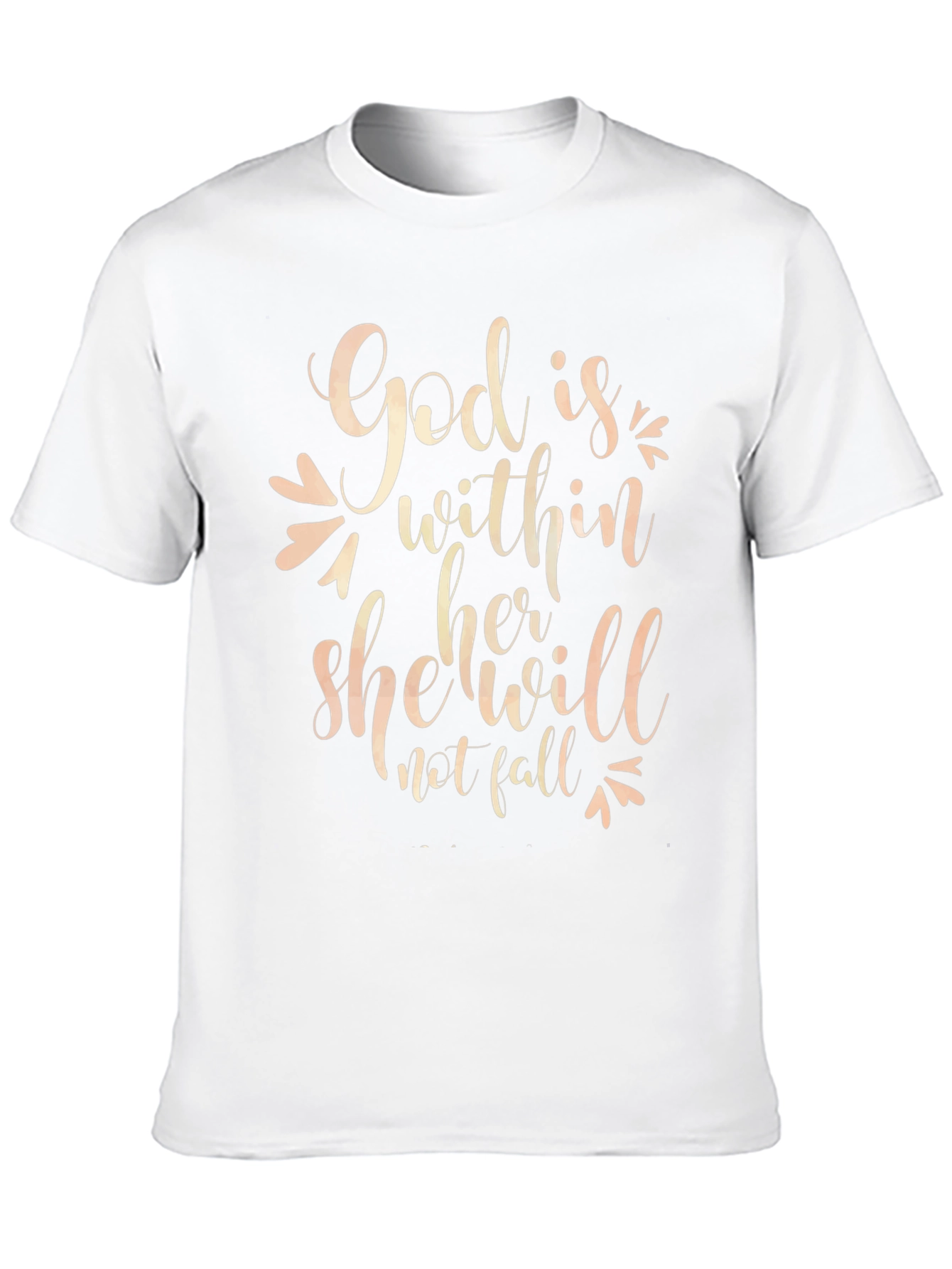 God Is Within Her Tee - Faith Based T-Shirt