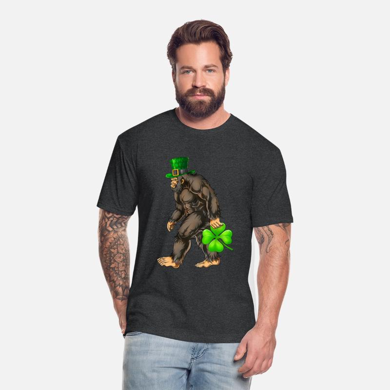 Vintage St Patricks Day Bigfoot Sasquatch Irish