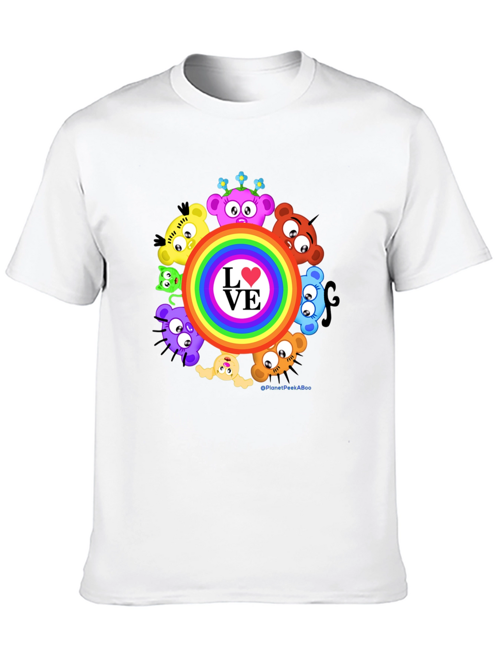 Love Rainbow Bear T-Shirt