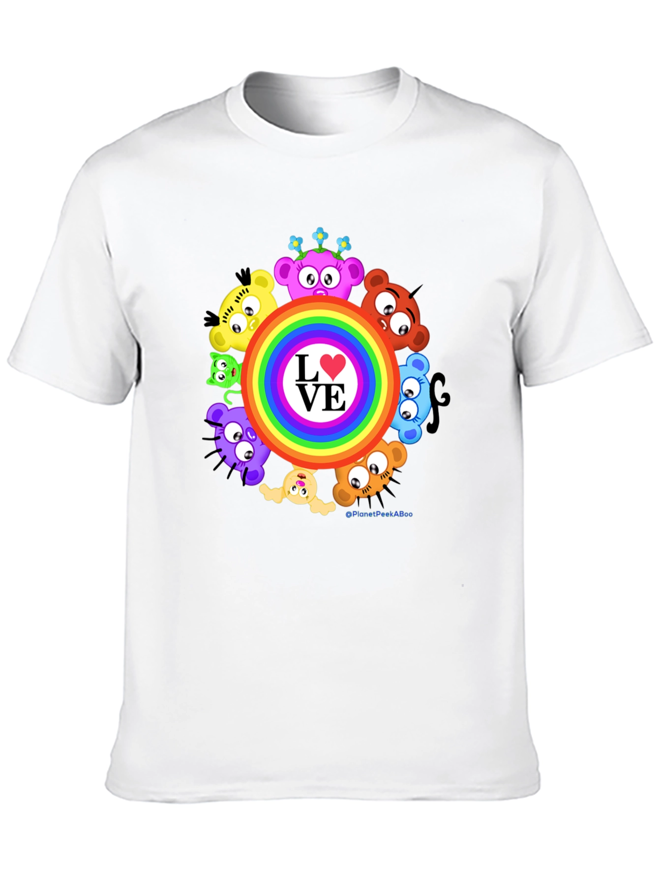 Love Rainbow Bear T-Shirt