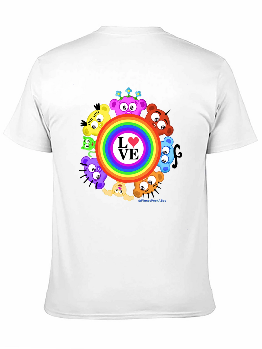 Love Rainbow Bear T-Shirt