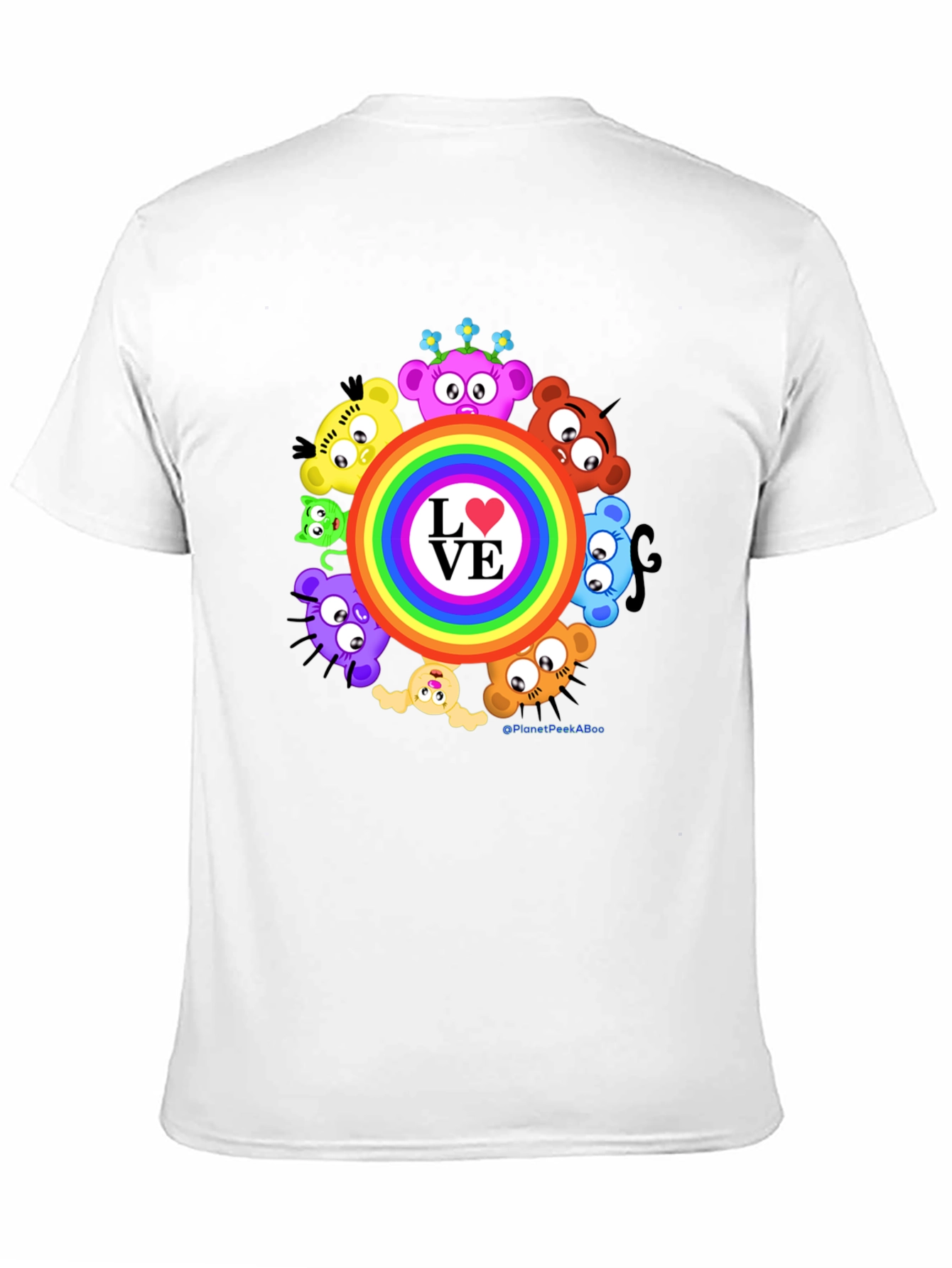 Love Rainbow Bear T-Shirt