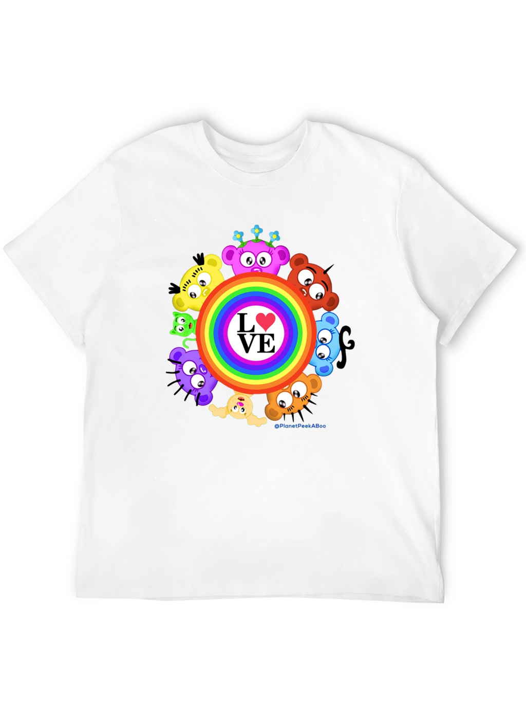 Love Rainbow Bear T-Shirt