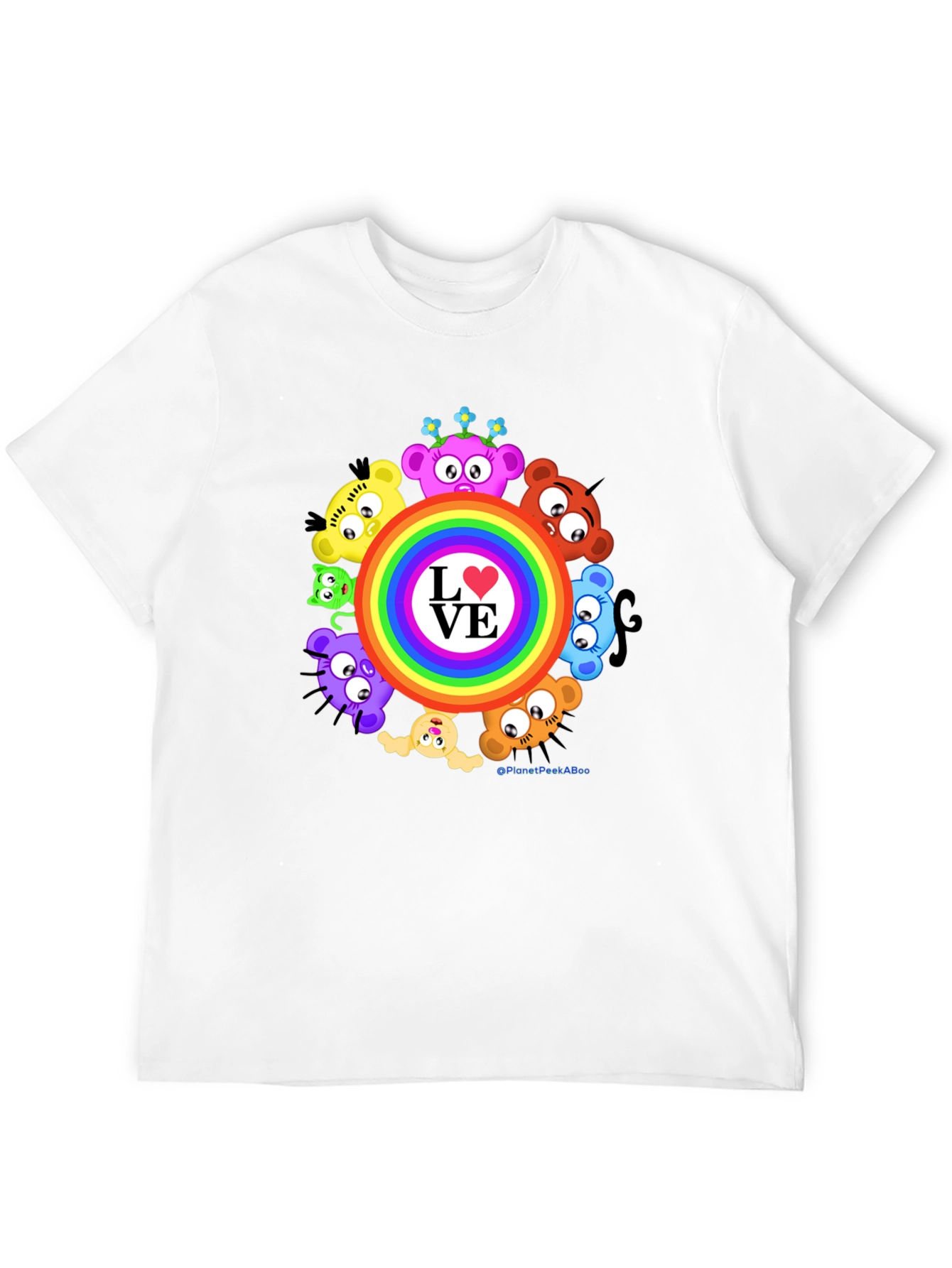 Love Rainbow Bear T-Shirt
