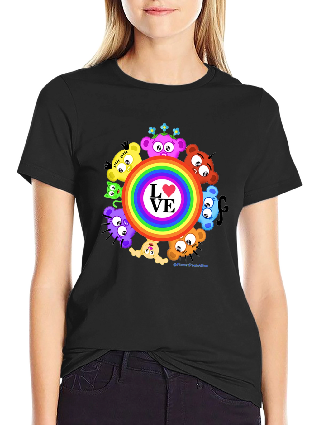 Love Rainbow Bear T-Shirt