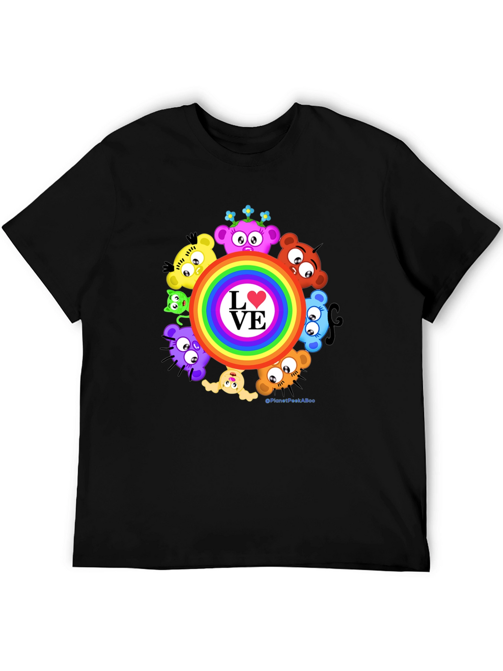 Love Rainbow Bear T-Shirt