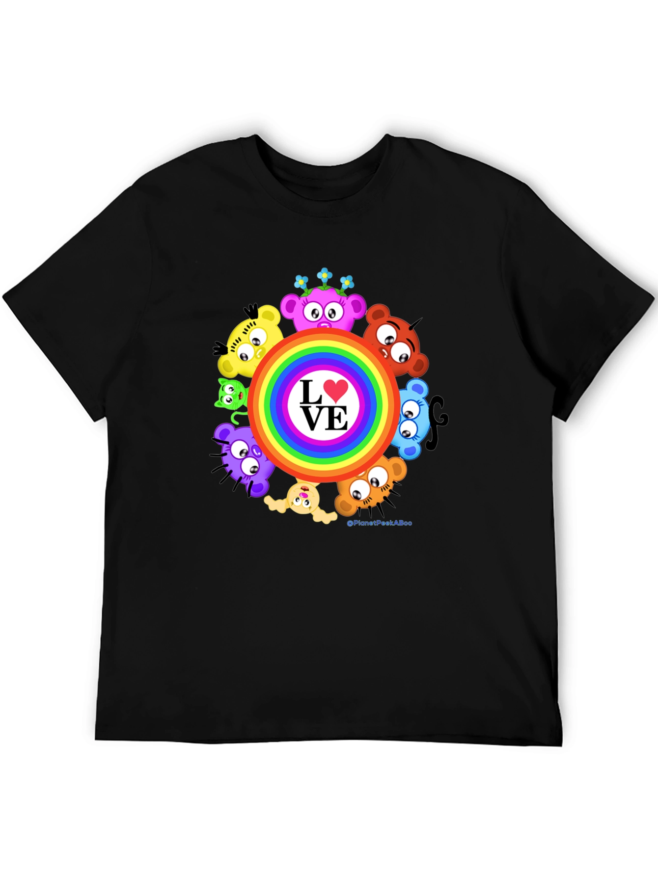 Love Rainbow Bear T-Shirt