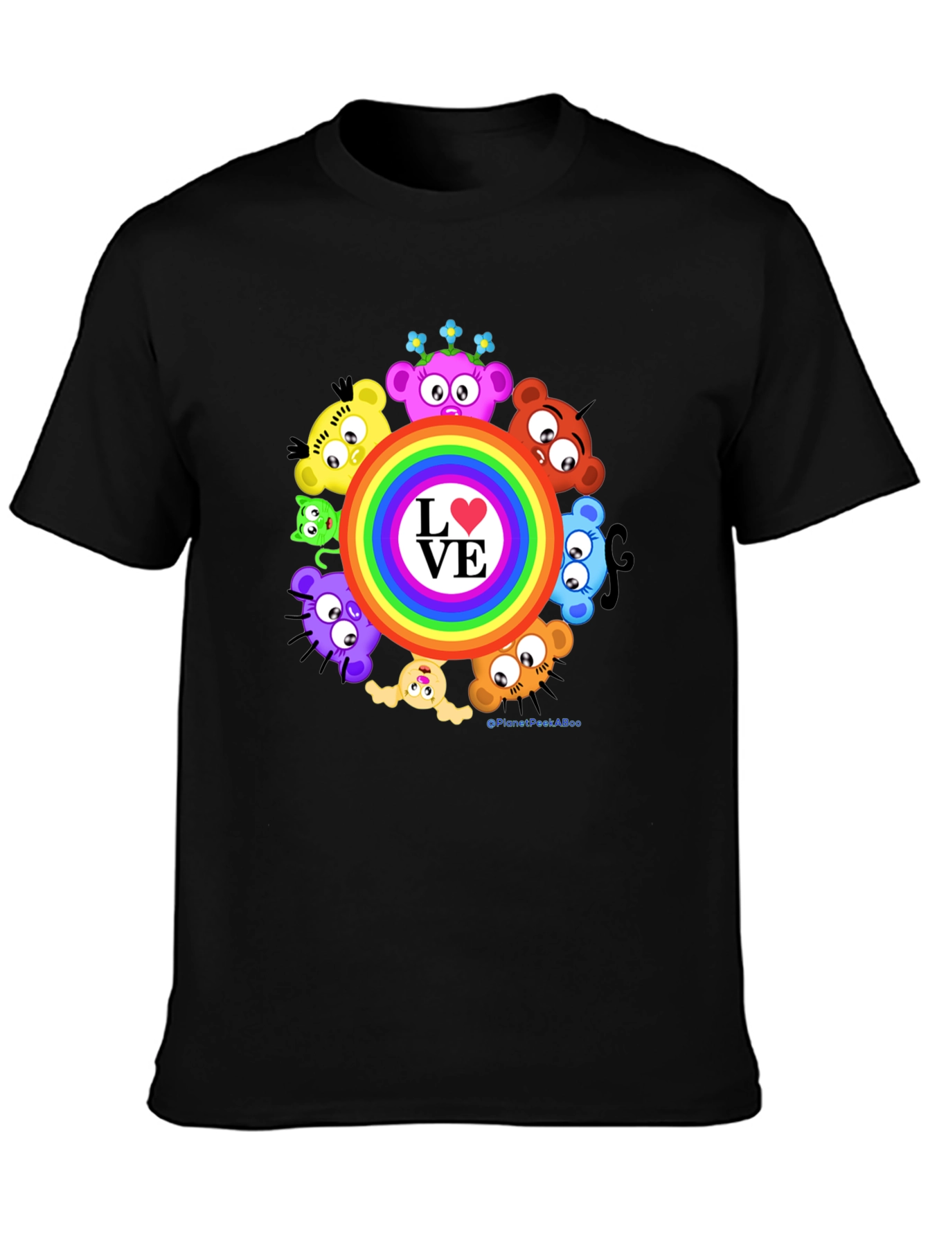 Love Rainbow Bear T-Shirt