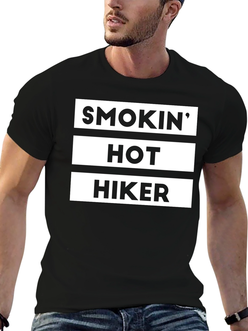 Smokin Hot Hiker Graphic T-Shirt