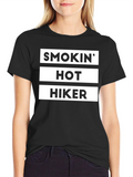 Smokin Hot Hiker Graphic T-Shirt