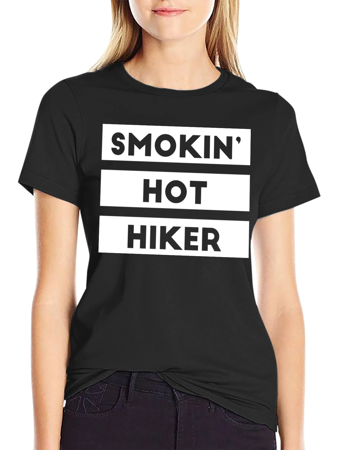 Smokin Hot Hiker Graphic T-Shirt