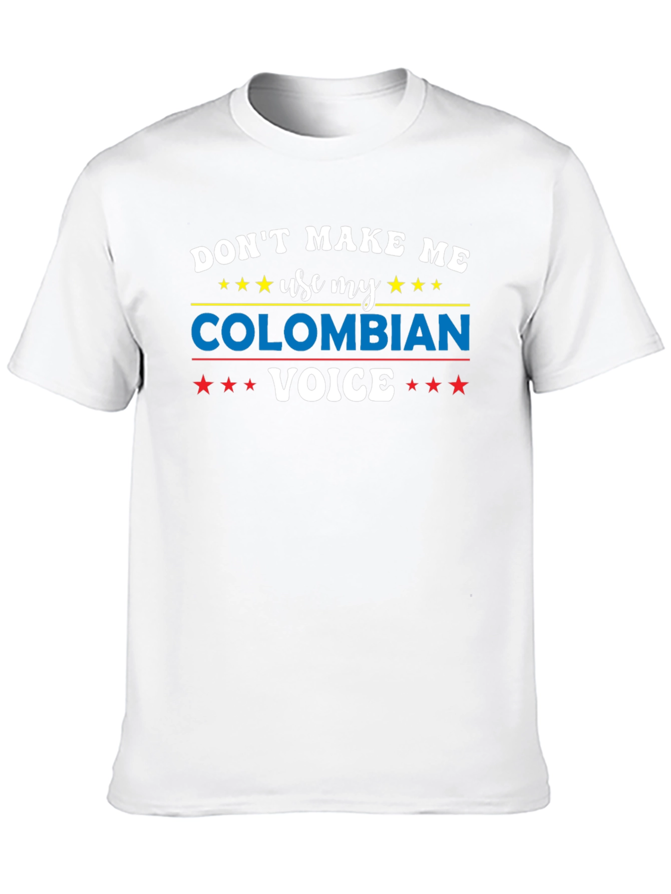 Colombian Voice T-Shirt - Funny Graphic Tee