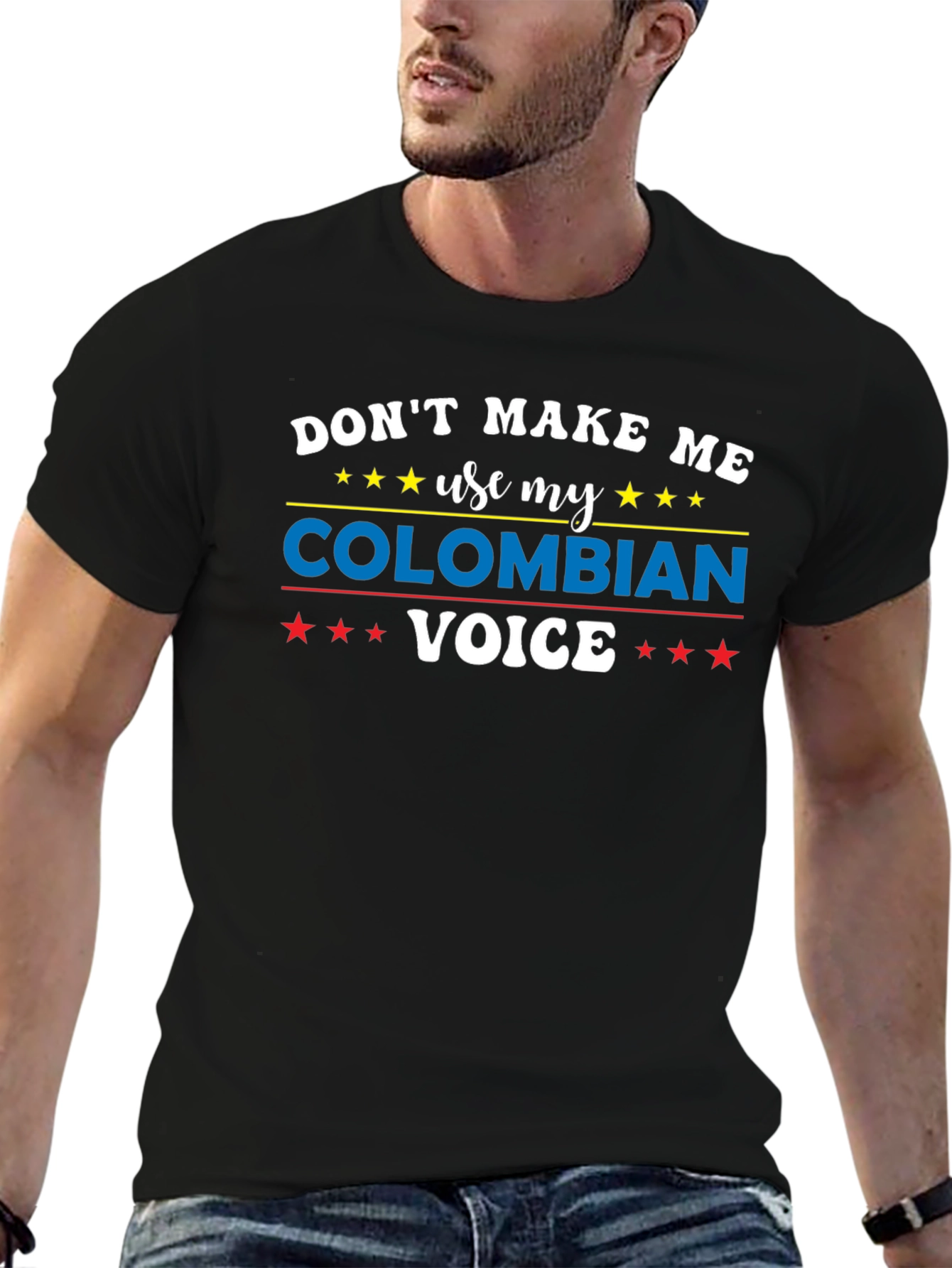 Colombian Voice T-Shirt - Funny Graphic Tee