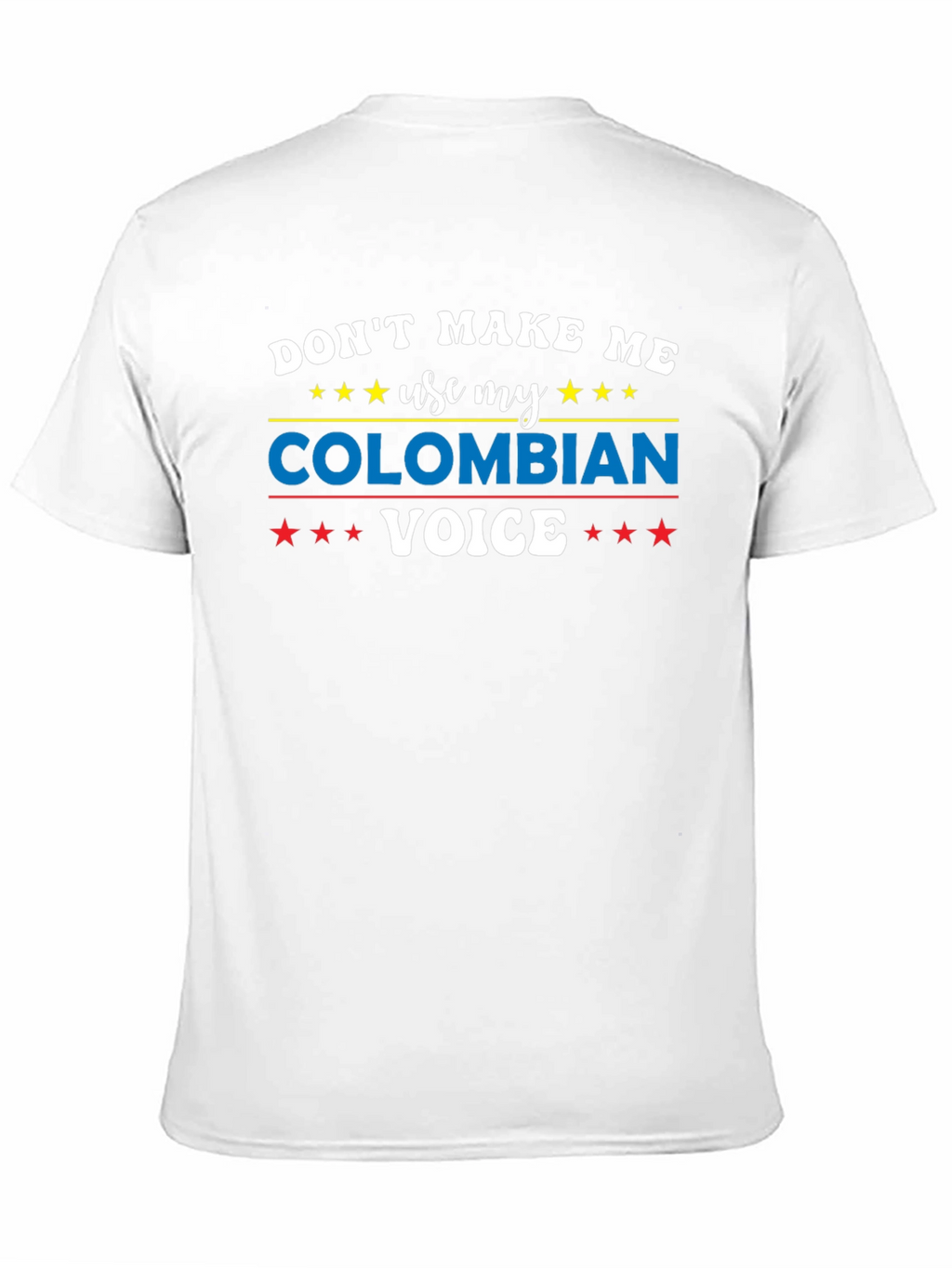 Colombian Voice T-Shirt - Funny Graphic Tee