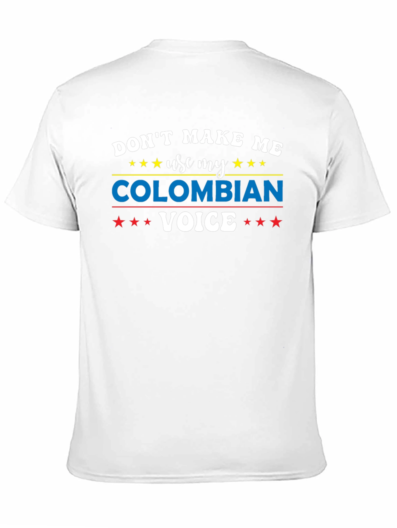 Colombian Voice T-Shirt - Funny Graphic Tee