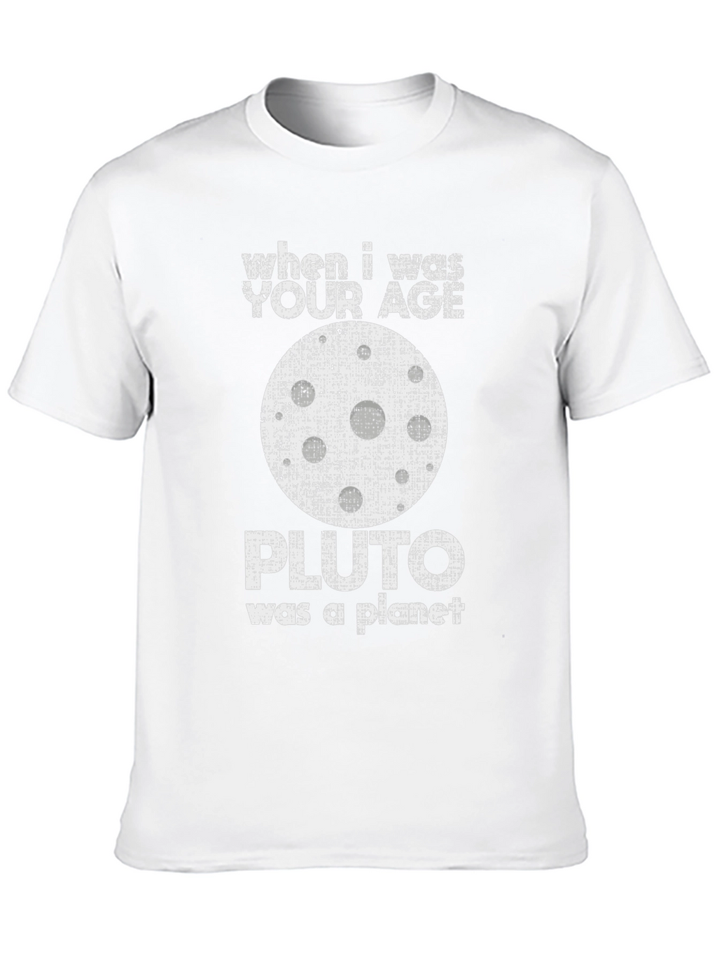 Pluto Was A Planet T-Shirt