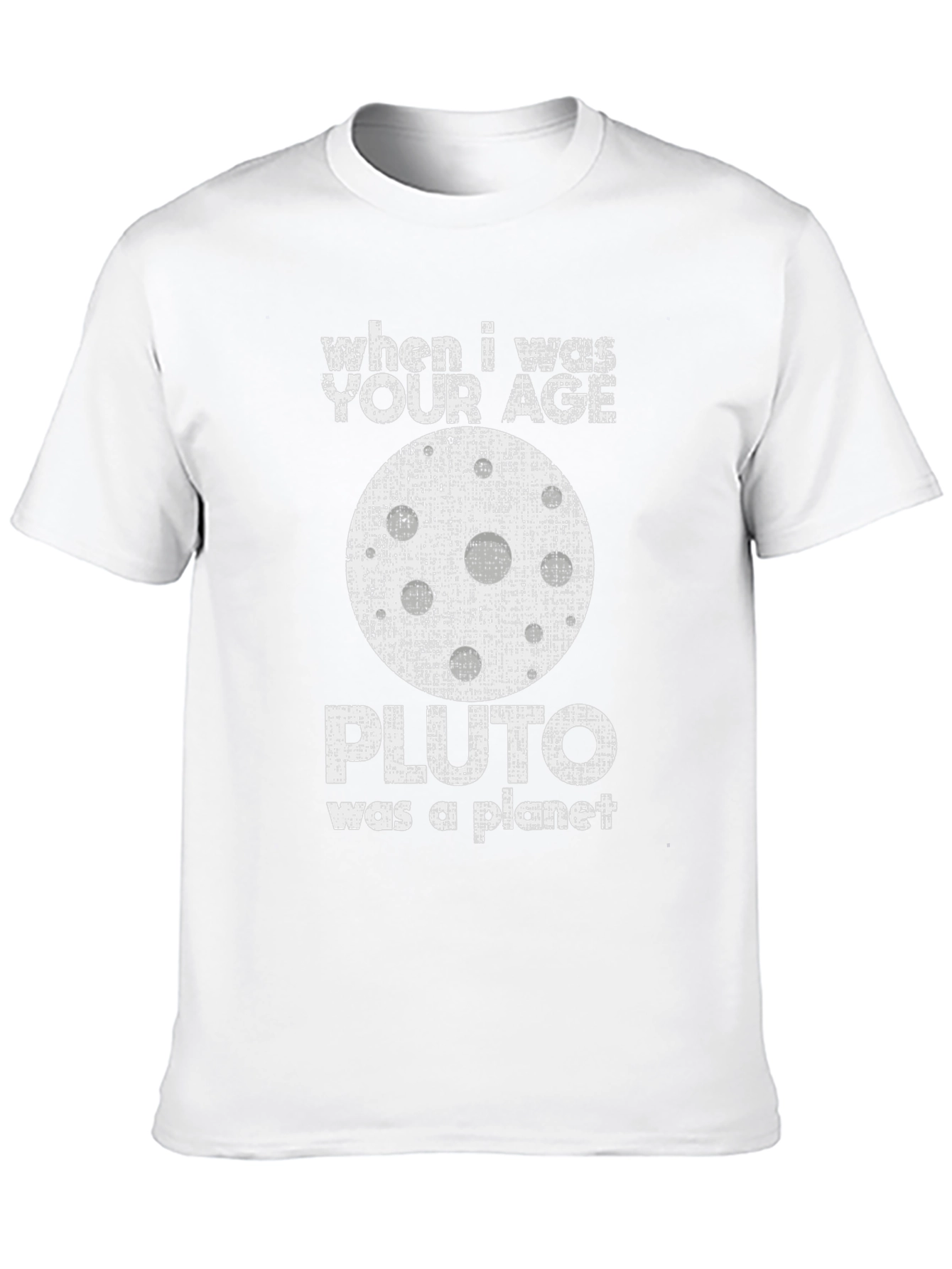 Pluto Was A Planet T-Shirt