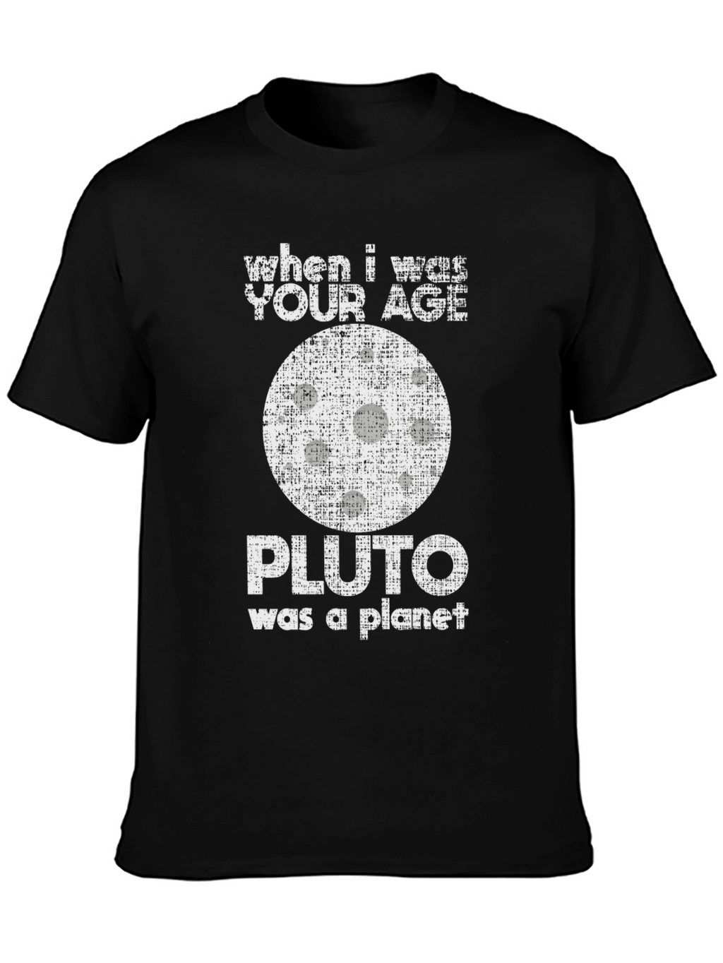 Pluto Was A Planet T-Shirt