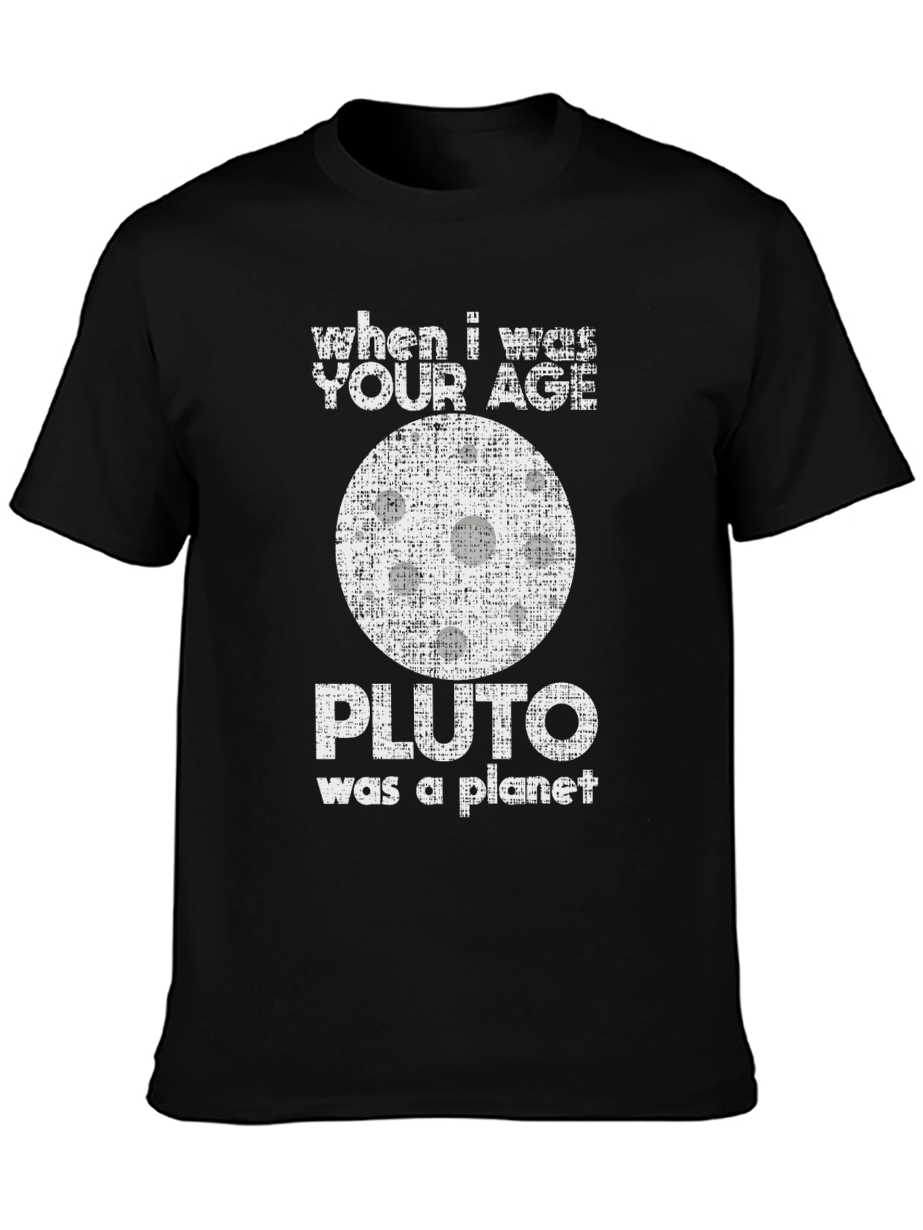 Pluto Was A Planet T-Shirt