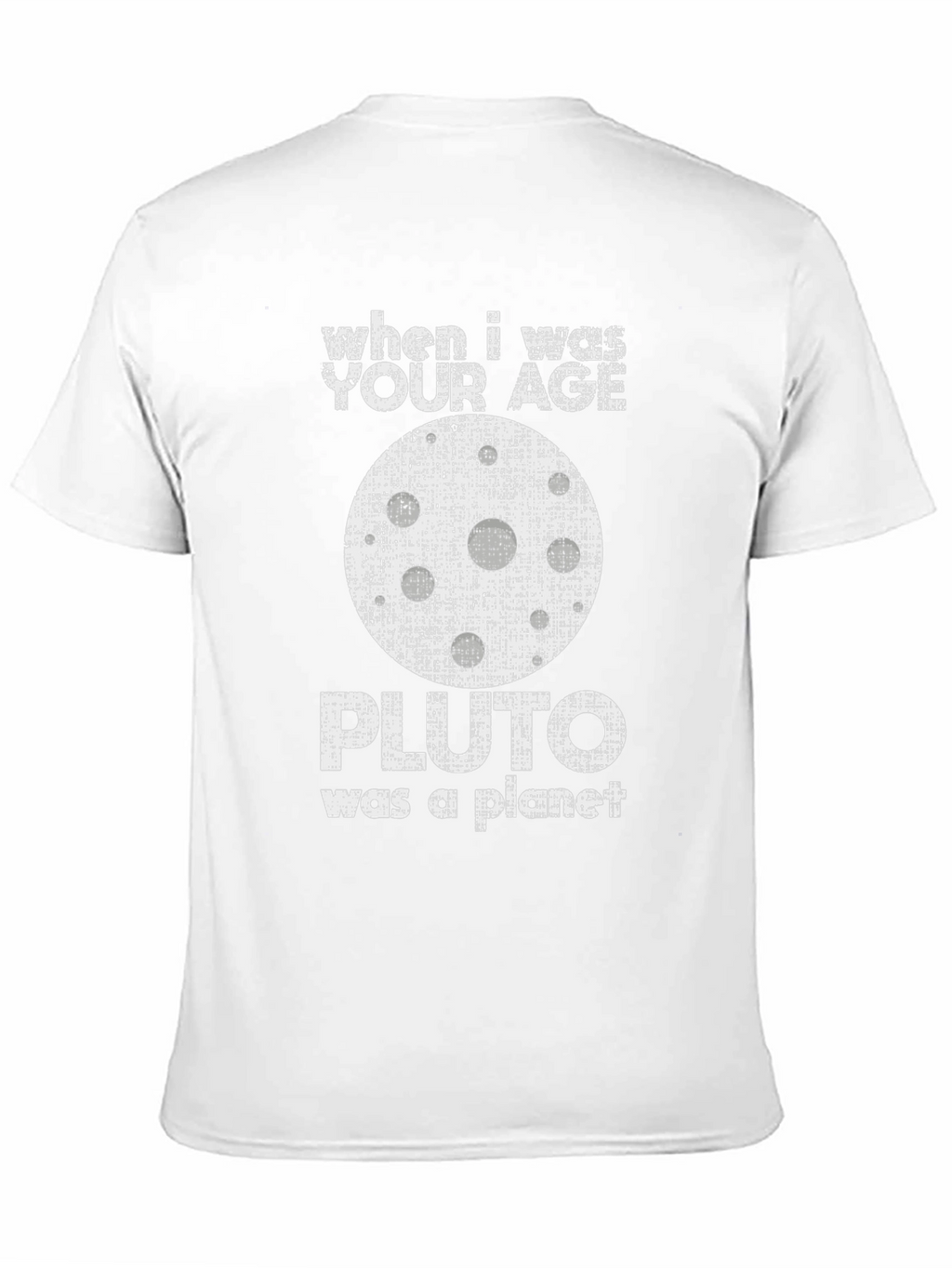 Pluto Was A Planet T-Shirt