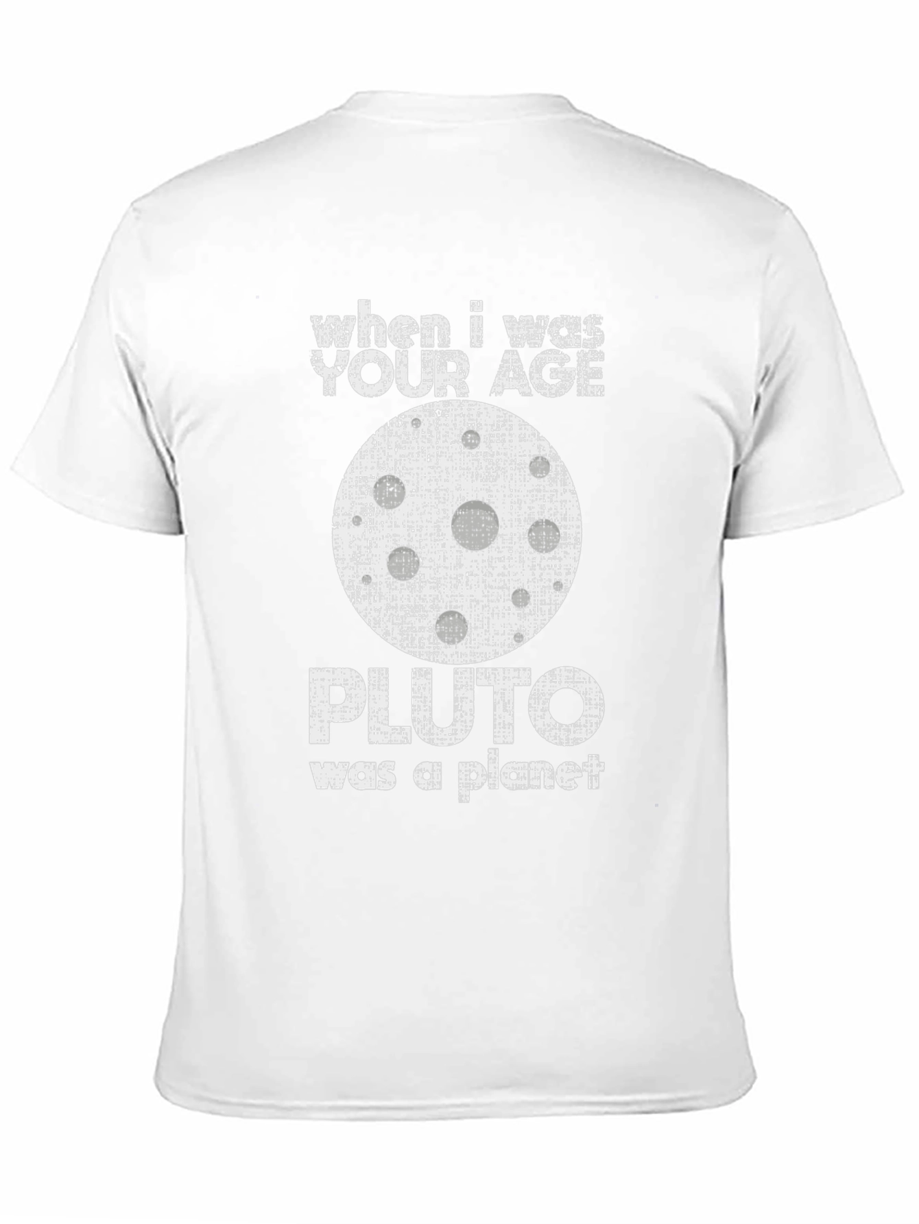 Pluto Was A Planet T-Shirt