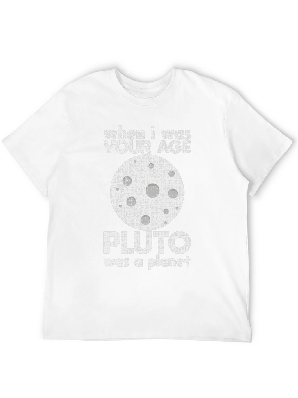 Pluto Was A Planet T-Shirt