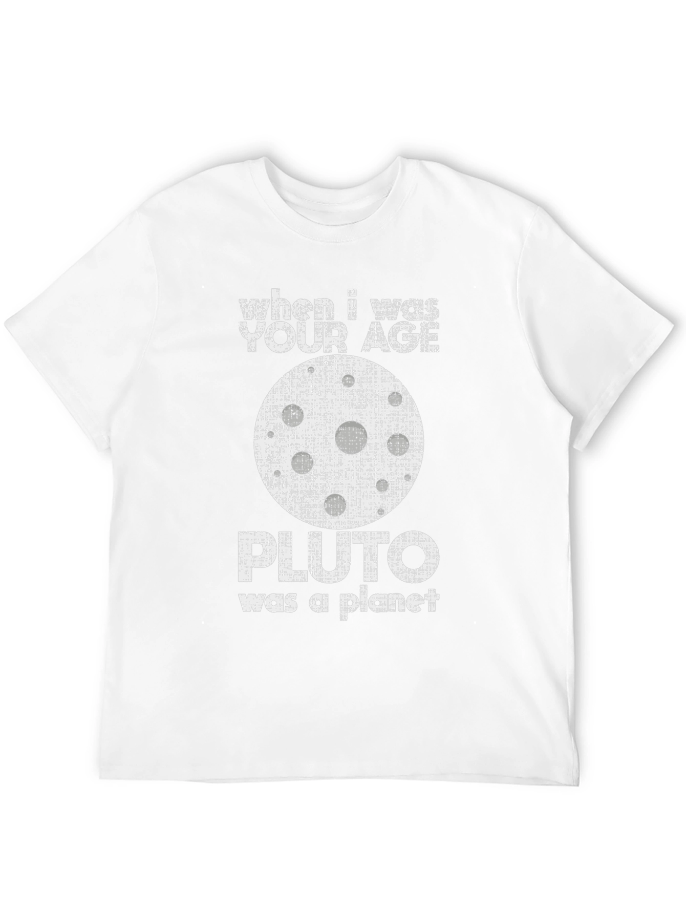 Pluto Was A Planet T-Shirt