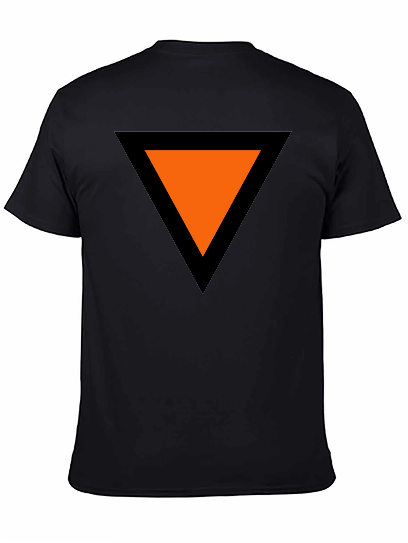 Bold Triangle Graphic Tee - Modern Casual Style