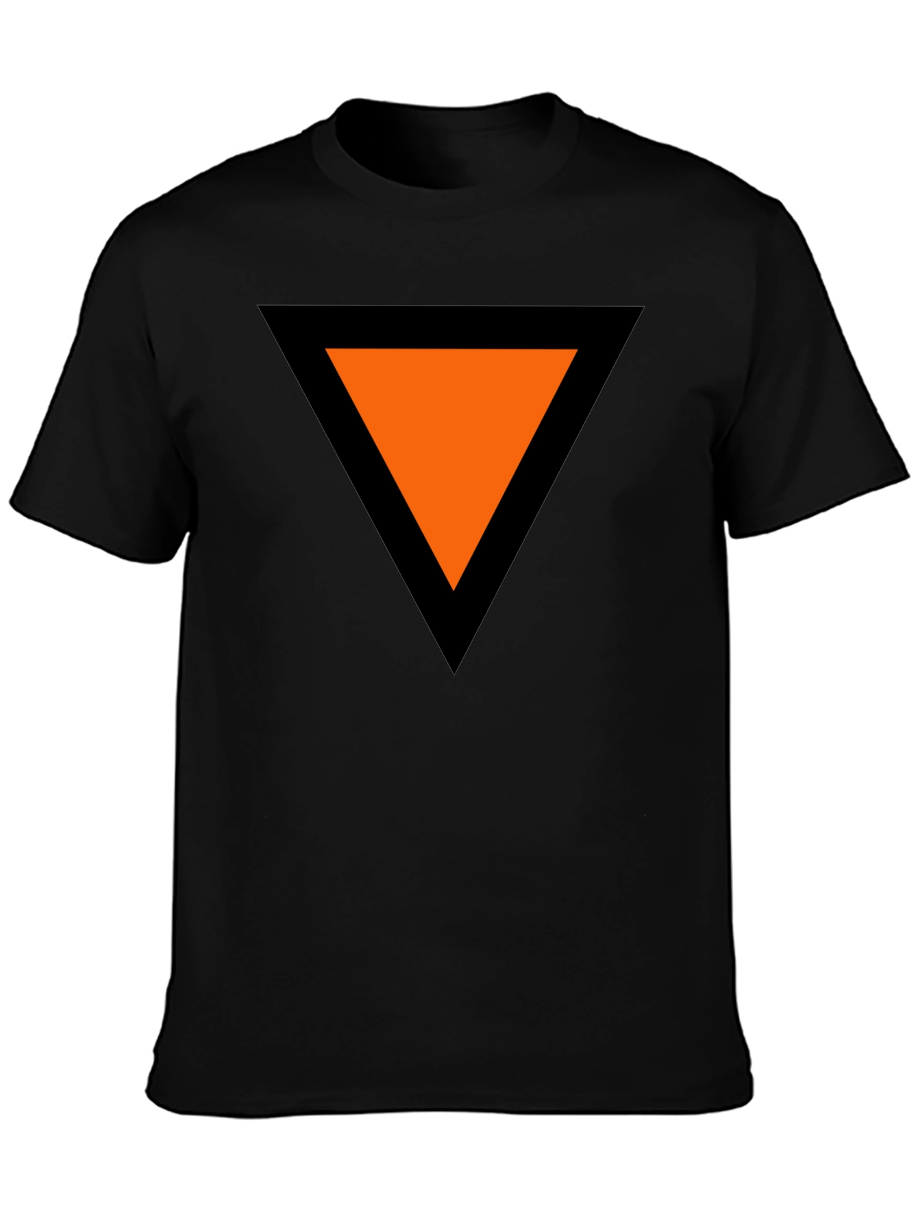 Bold Triangle Graphic Tee - Modern Casual Style